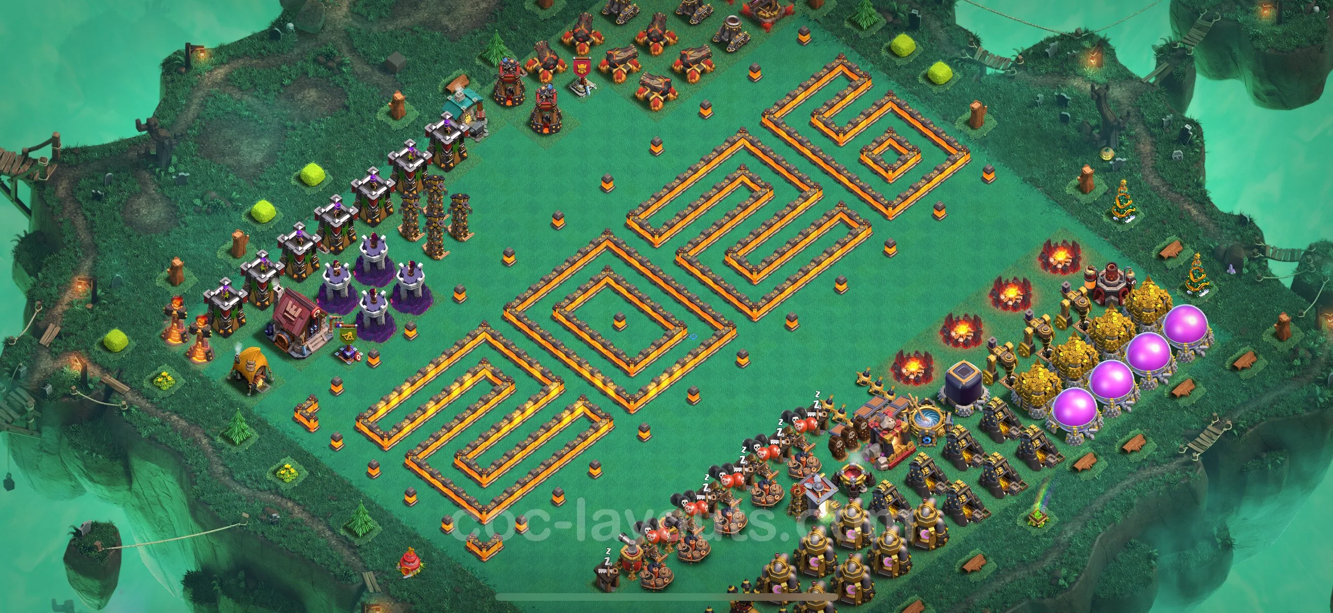 Top Troll Funny Base TH10 with Link - Funny Art Plan 2026 - Clash of Clans - (#28) — Fun TH10