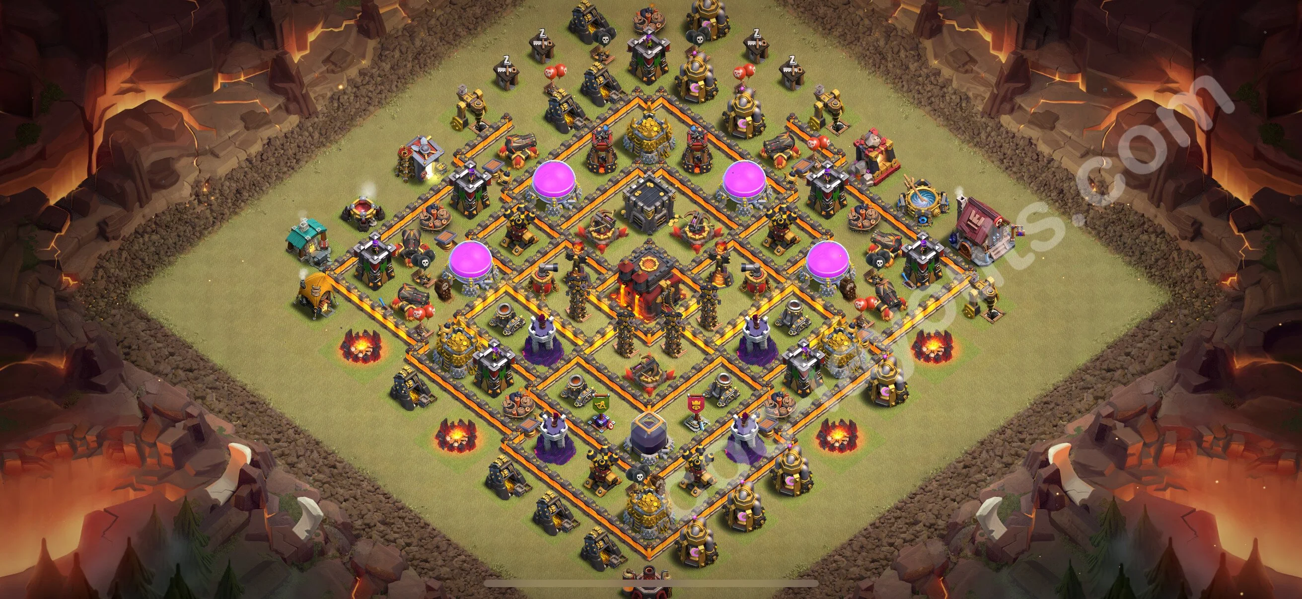 Top War Base TH10 with Link - CWL Defence Plan 2026 - Clash of Clans - (#197) — Війна BH10
