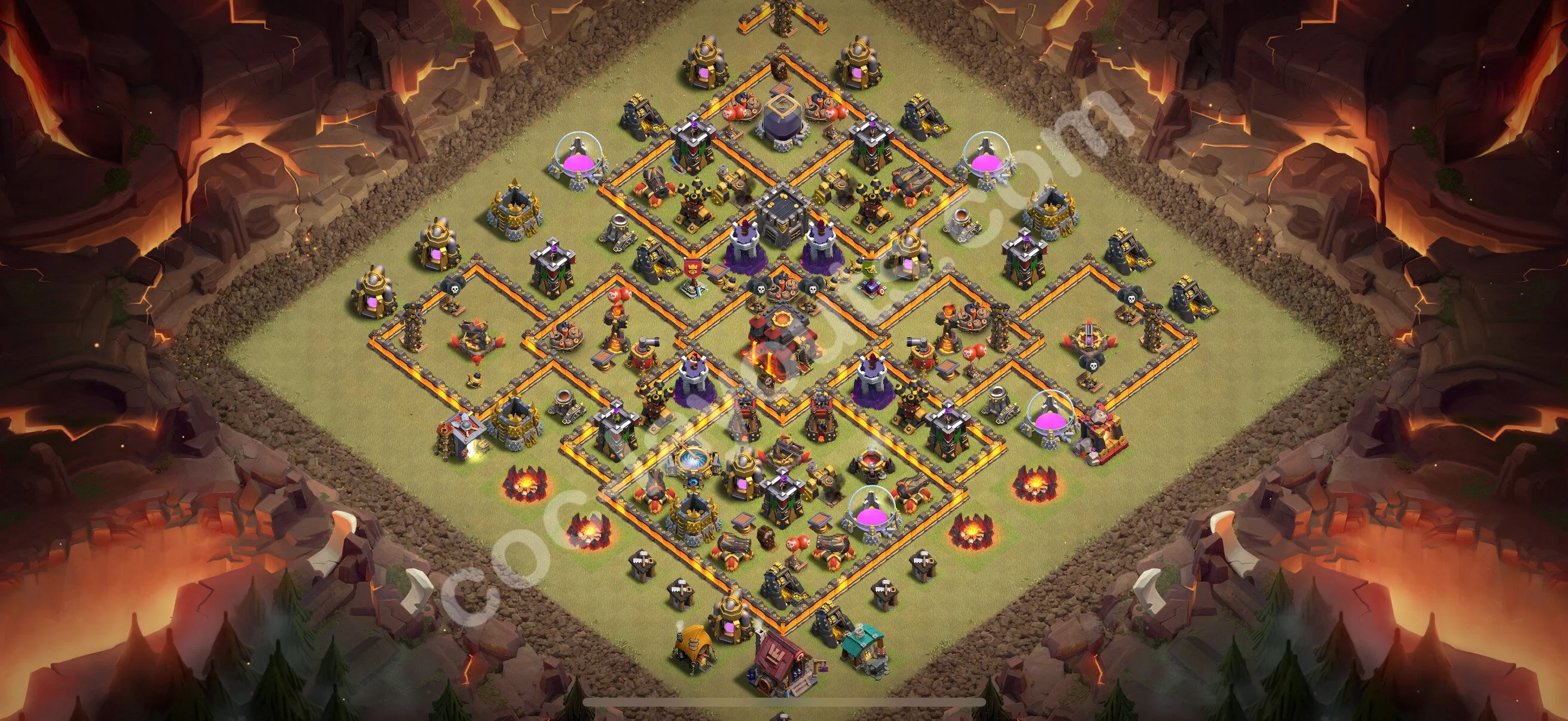 Top War Base TH10 with Link, Legend League - Anti 2 Stars CWL Plan 2026 - Clash of Clans - (#88) — Wojna BH10