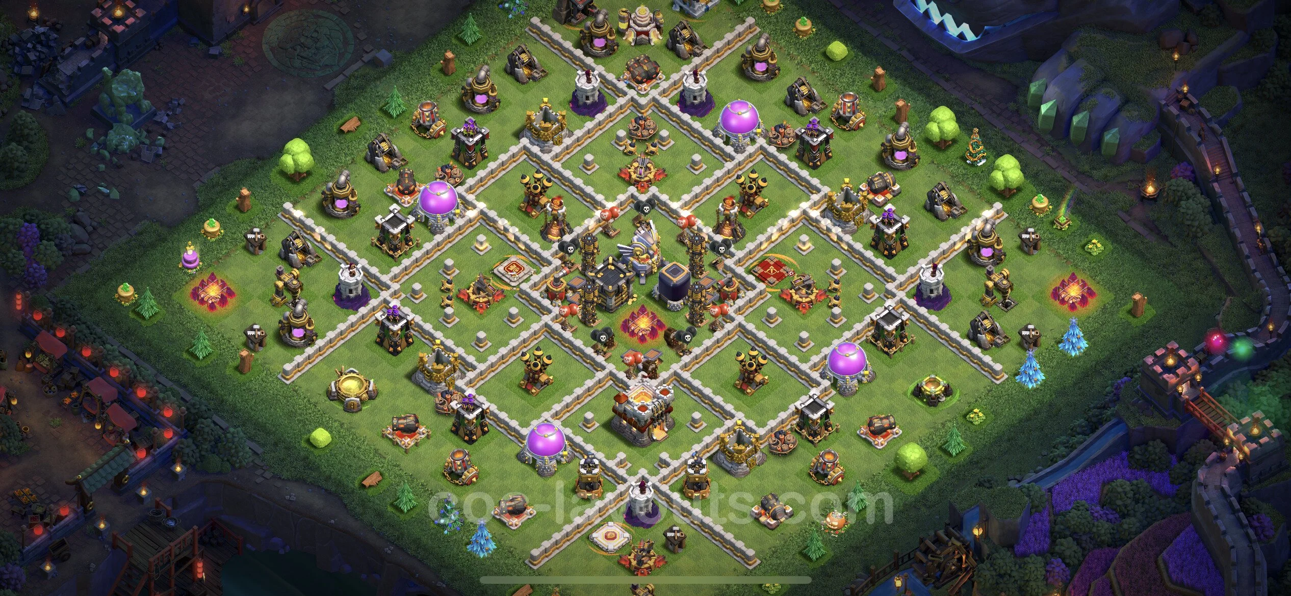 Farming Base TH11 Max Levels with Link - plan / layout / design - Clash of Clans - (#37) — Farm TH11