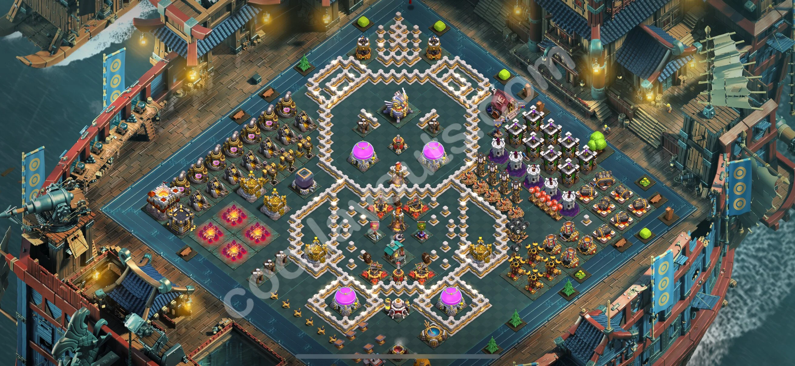 Top Troll Funny Base TH11 with Link - Funny Art Plan 2026 - Clash of Clans - (#89) — Развлечения TH11