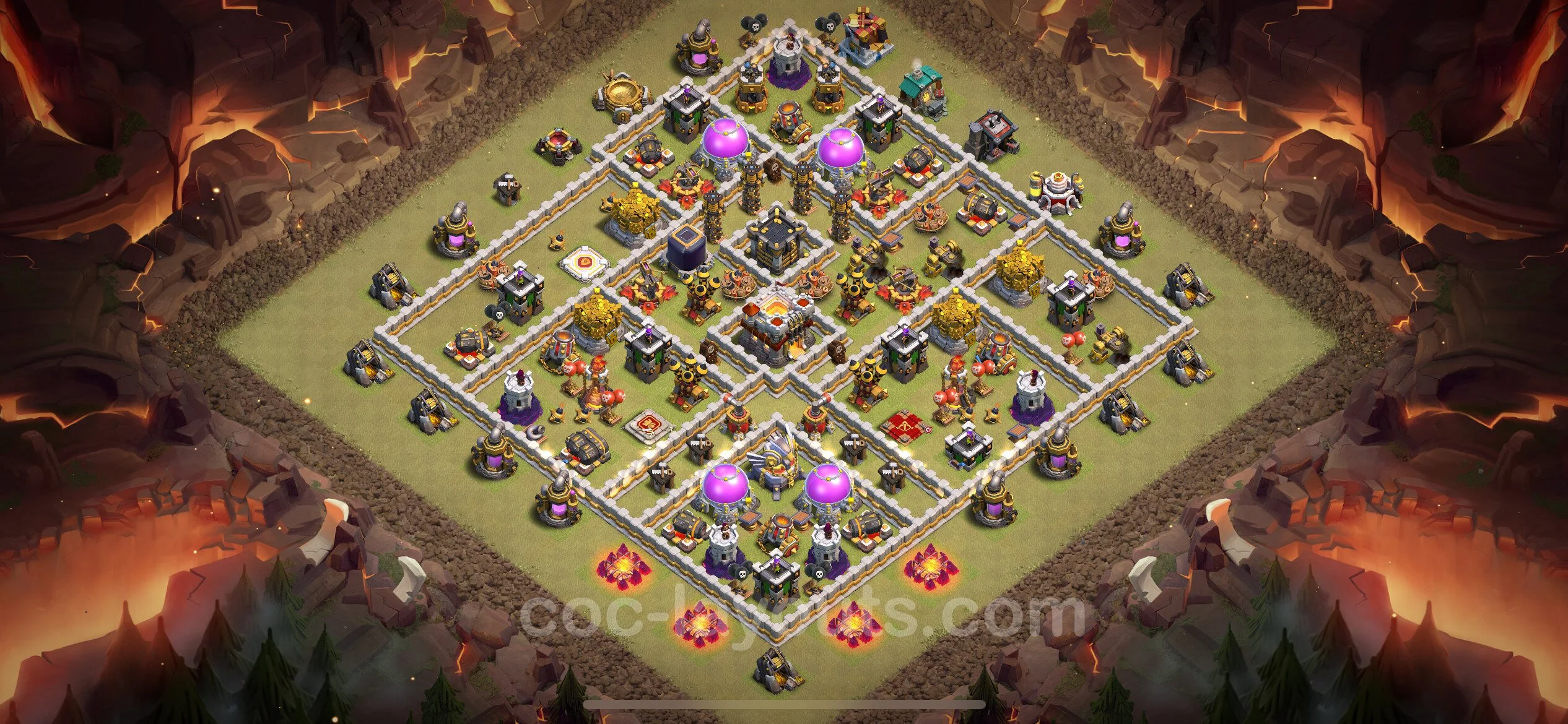Top War Base TH11 with Link, Anti Everything - Anti 2 Stars CWL Plan - Clash of Clans - (#118) — Війна BH11