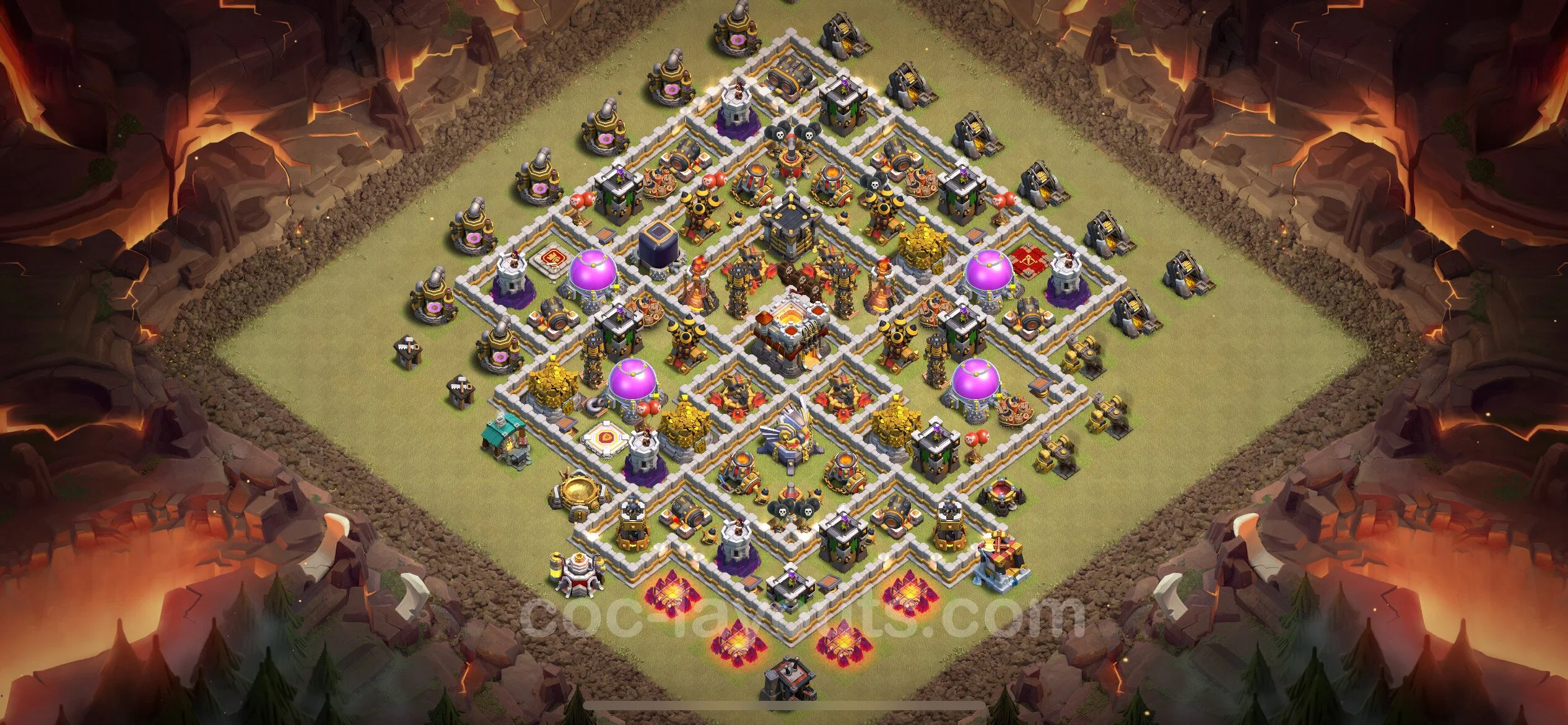 Top War Base TH11 with Link, Anti Everything - Anti 2 Stars CWL Plan - Clash of Clans - (#144) — Війна BH11