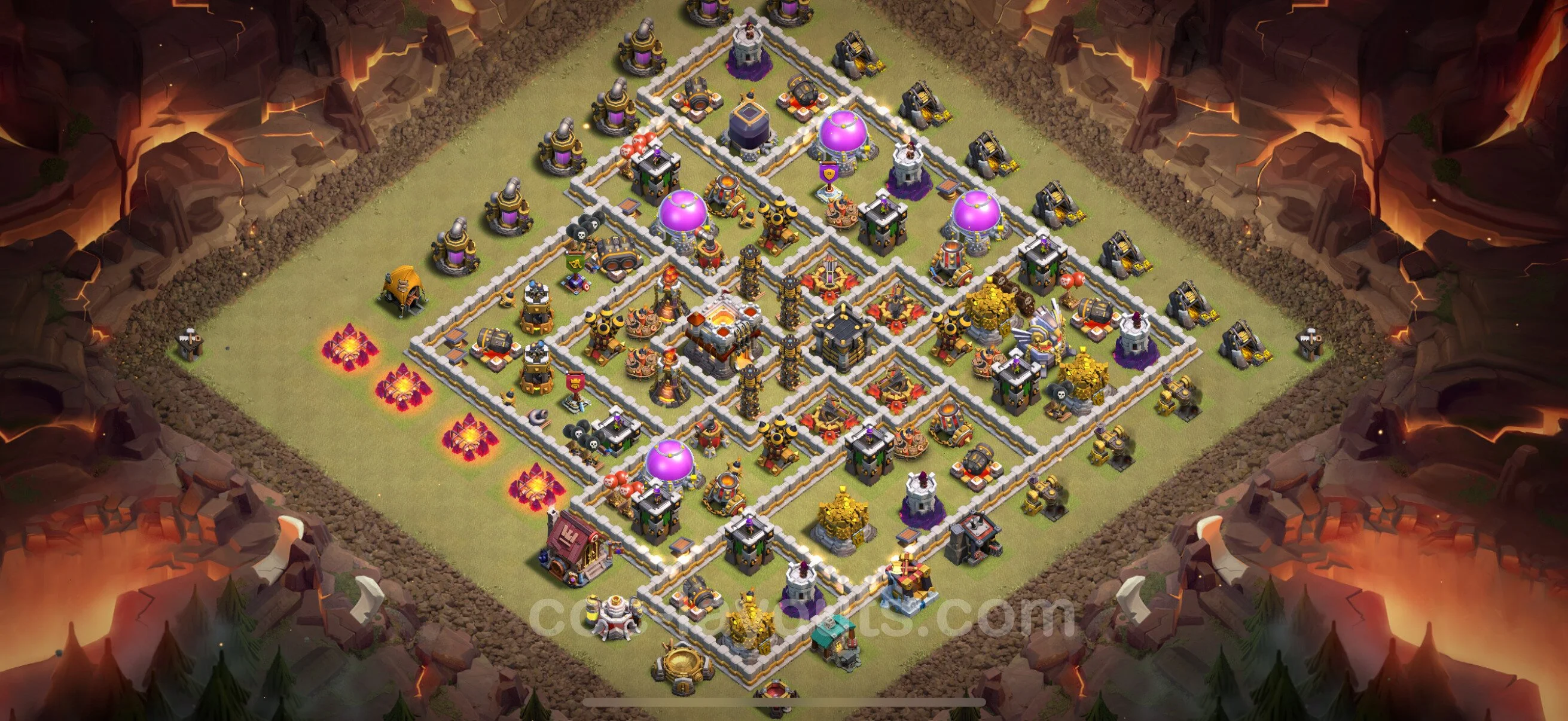Top War Base TH11 with Link, Anti Everything - Max Levels CWL Plan - Clash of Clans - (#170) — Війна BH11