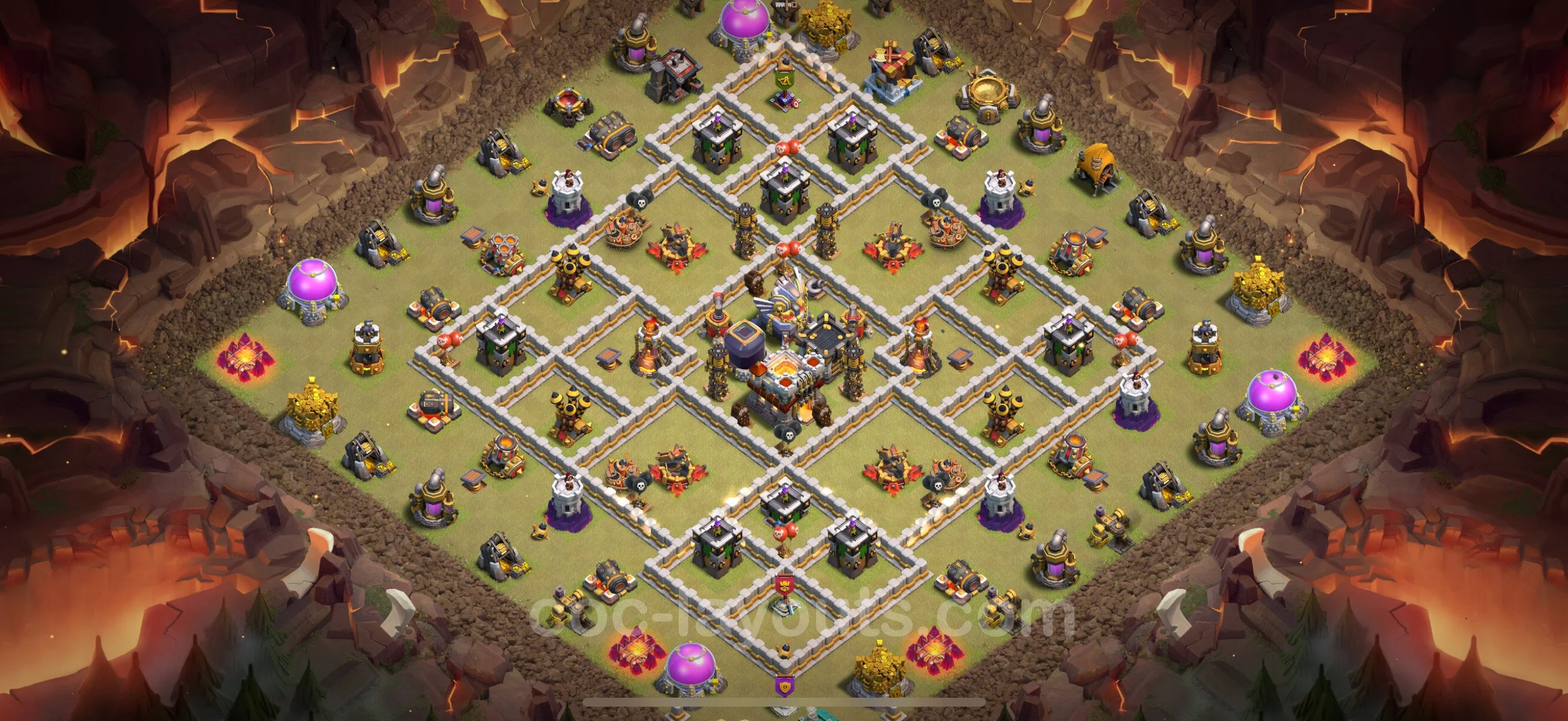 Top War Base TH11 with Link, Anti Everything - Anti 3 Stars CWL Plan - Clash of Clans - (#179) — Wojna BH11