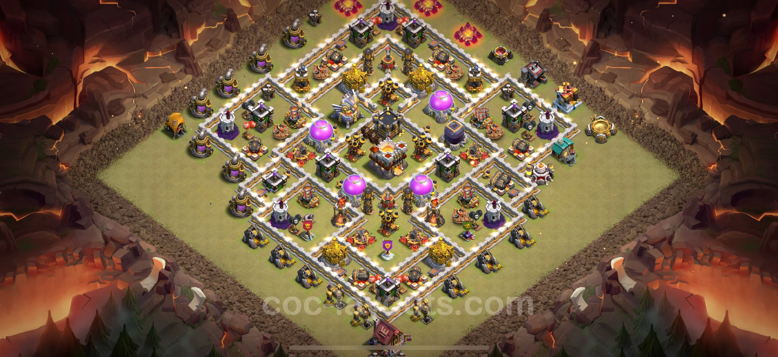 Top War Base TH11 with Link, Anti Everything - Anti 2 Stars CWL Plan - Clash of Clans - (#180) — Війна BH11