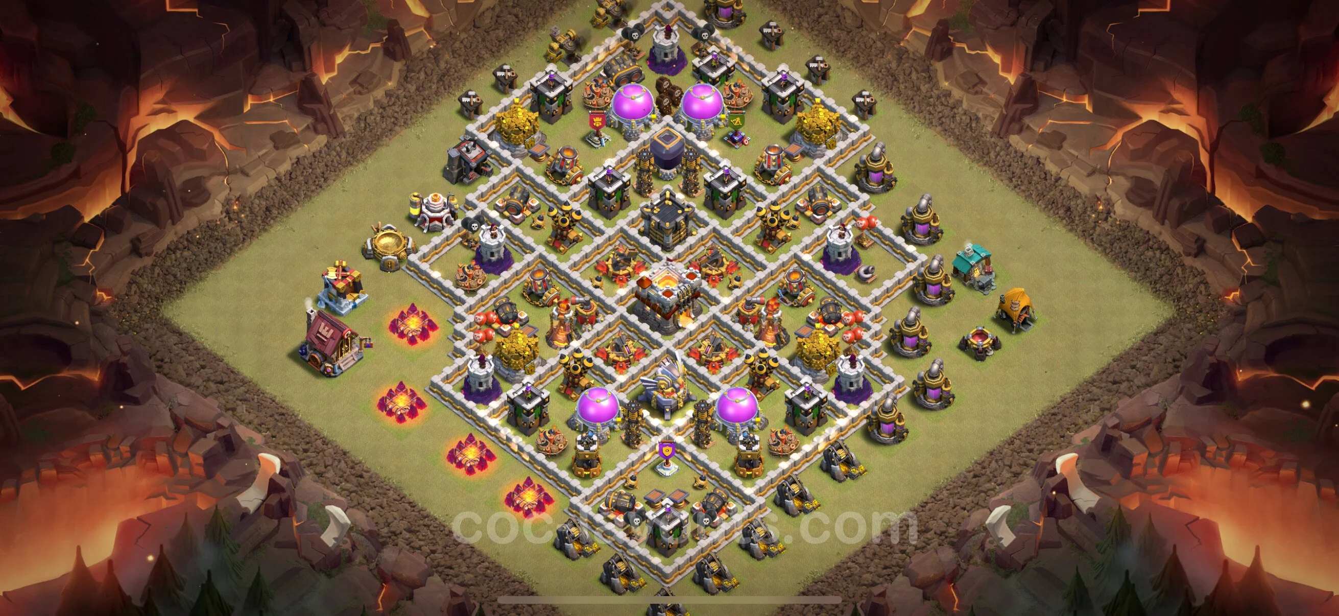 Top War Base TH11 with Link, Anti Everything - Anti 3 Stars CWL Plan - Clash of Clans - (#187) — Війна BH11