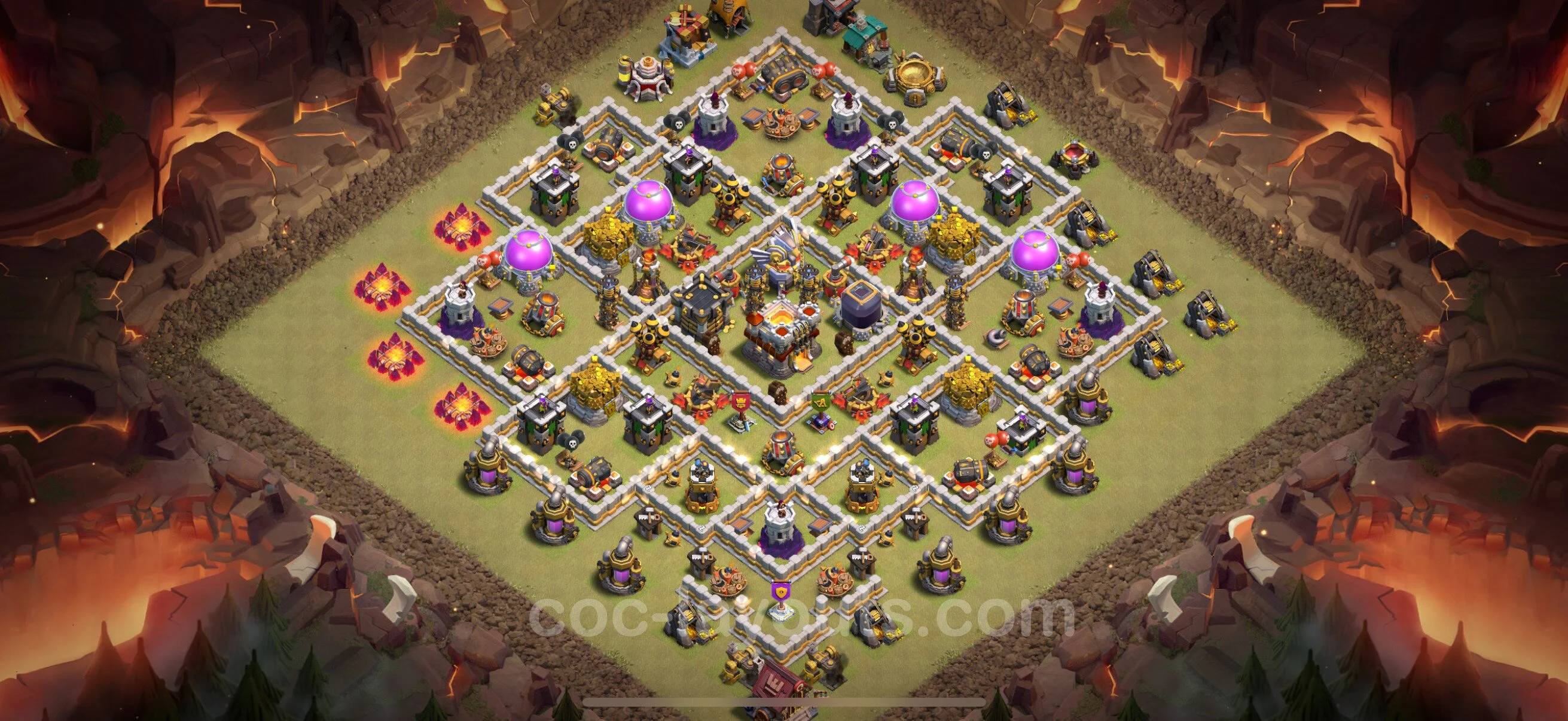 Top War Base TH11 with Link, Hybrid - Anti 2 Stars CWL Plan - Clash of Clans - (#188) — Війна BH11