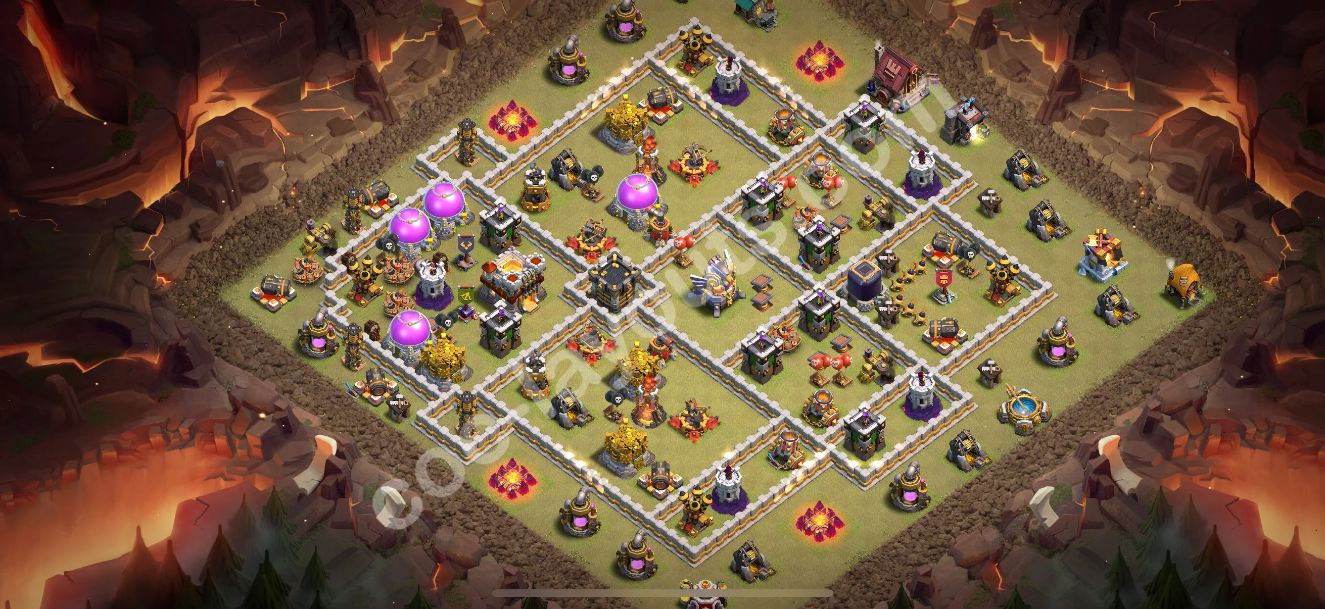Top War Base TH11 with Link - Anti 3 Stars CWL Plan 2026 - Clash of Clans - (#190) — War BH11