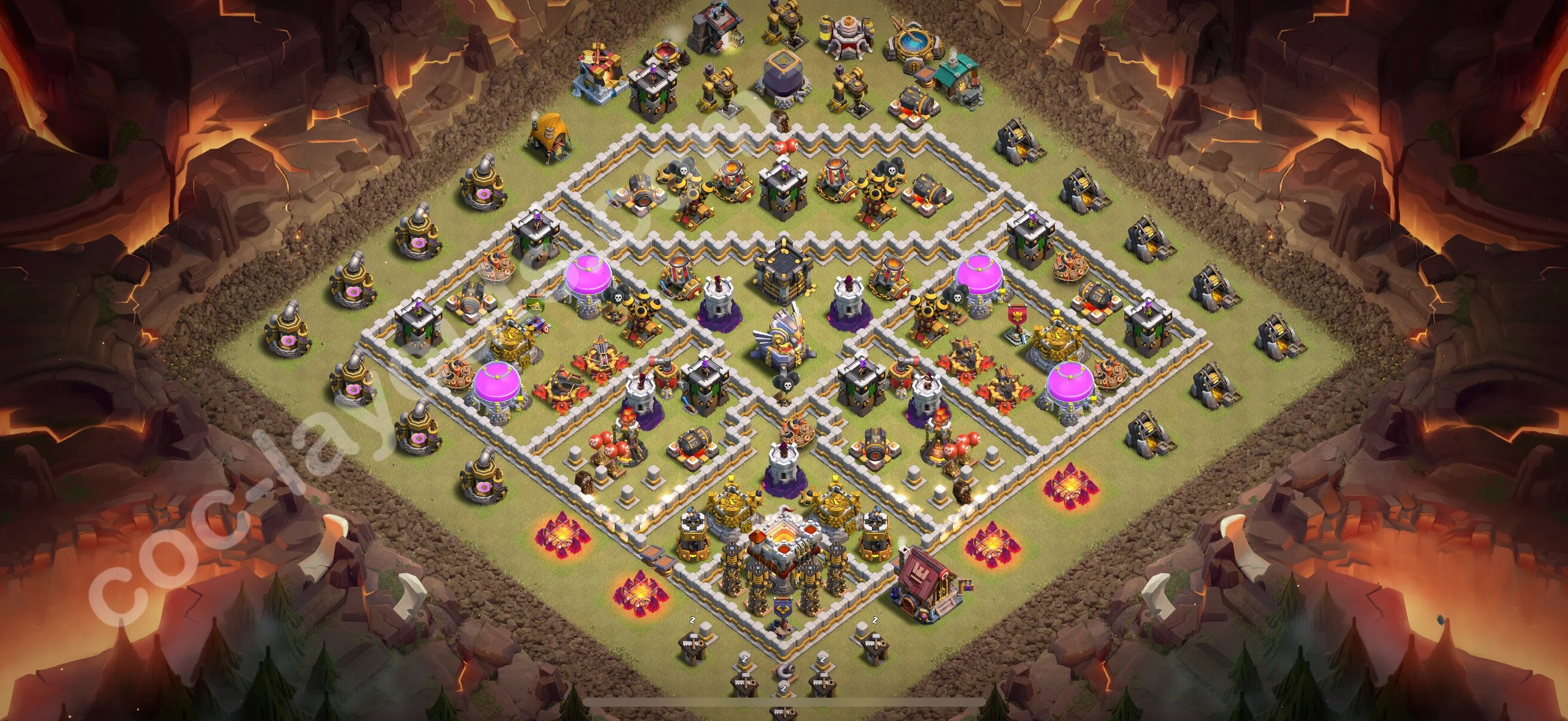 Top War Base TH11 with Link - CWL Defence Plan 2026 - Clash of Clans - (#195) — Oorlog BH11