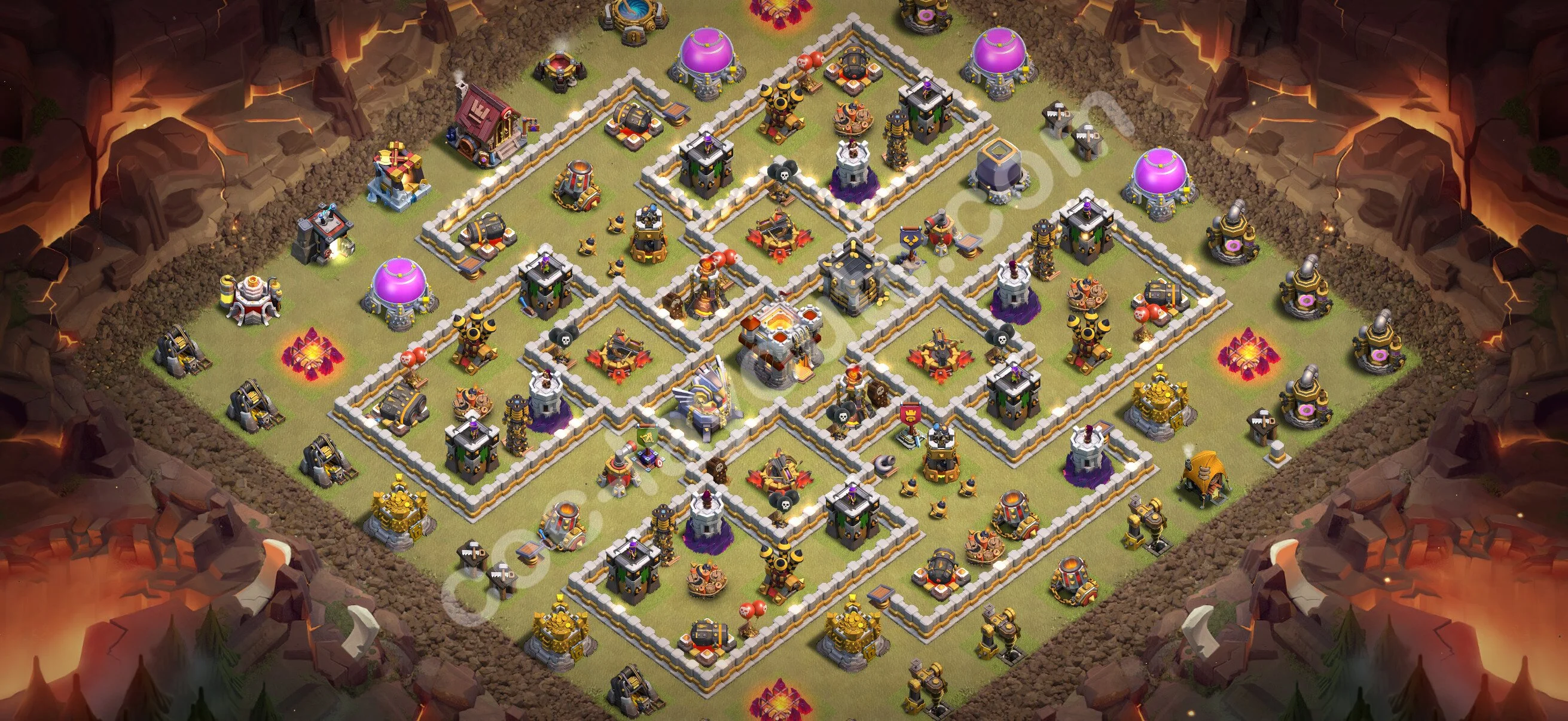 Top War Base TH11 with Link, Anti Air / Electro Dragon - CWL Defence Plan 2026 - Clash of Clans - (#202) — Война BH11