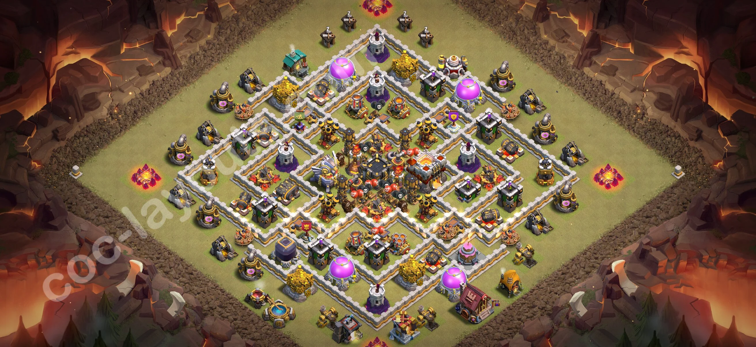 Top War Base TH11 with Link - CWL Defence Plan 2026 - Clash of Clans - (#207) — Война BH11