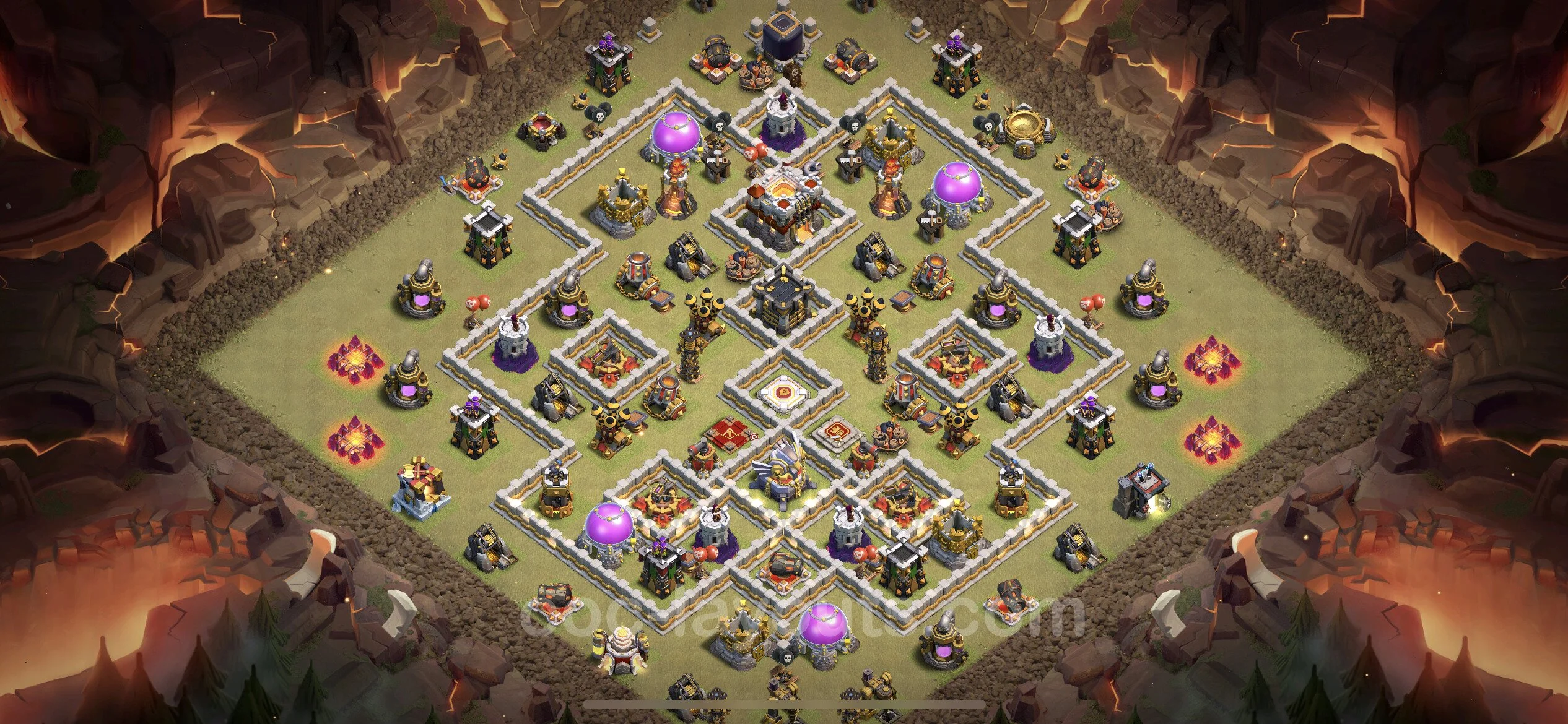 Top War Base TH11 with Link, Anti Everything - CWL Defence Plan - Clash of Clans - (#72) — Війна BH11