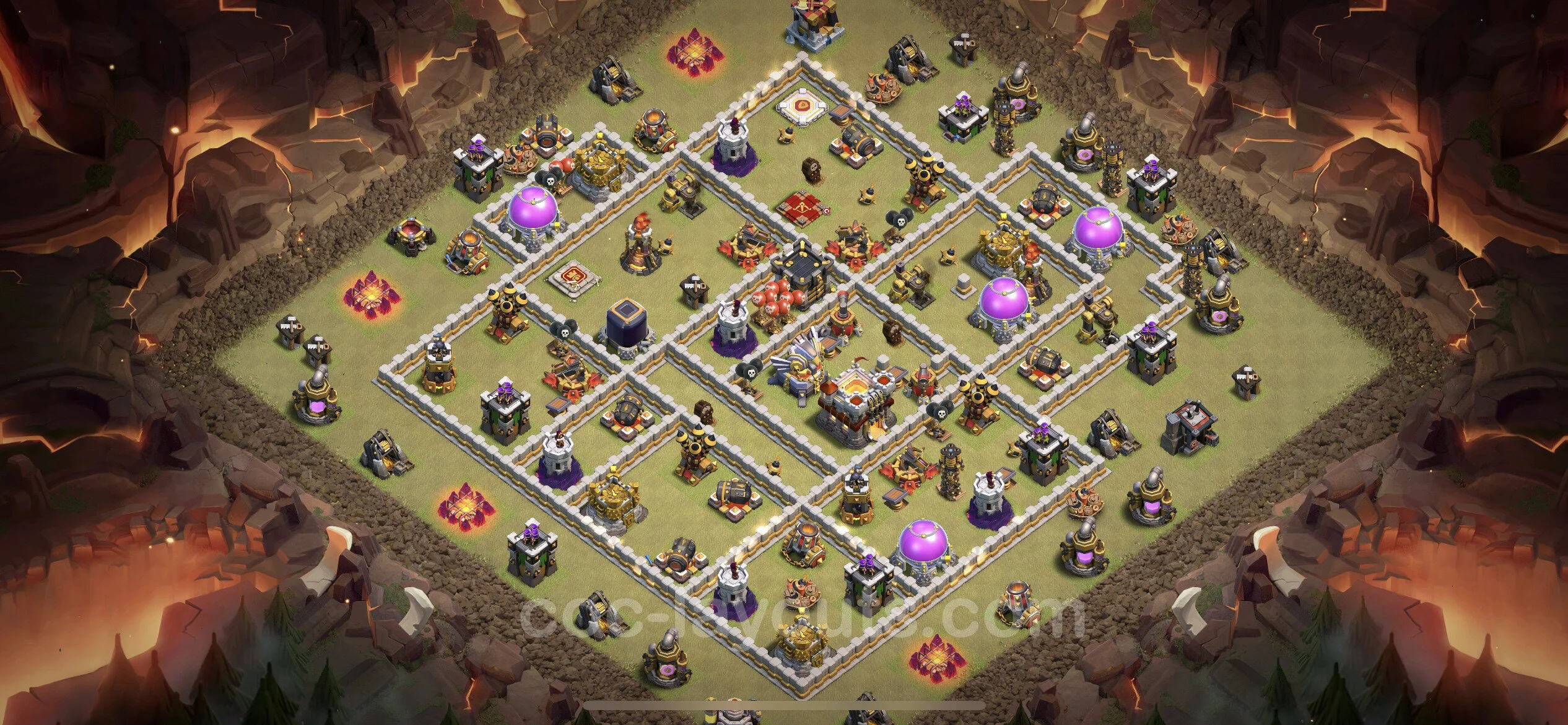 Top War Base TH11 with Link, Anti Everything - Anti 3 Stars CWL Plan - Clash of Clans - (#83) — Krieg BH11