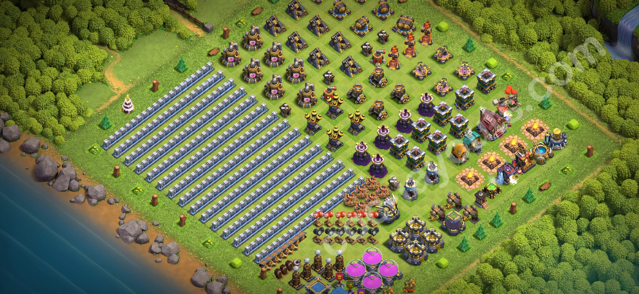 Top Troll Funny Base TH12 with Link - Funny Art Plan 2026 - Clash of Clans - (#48) — 楽しむ TH12