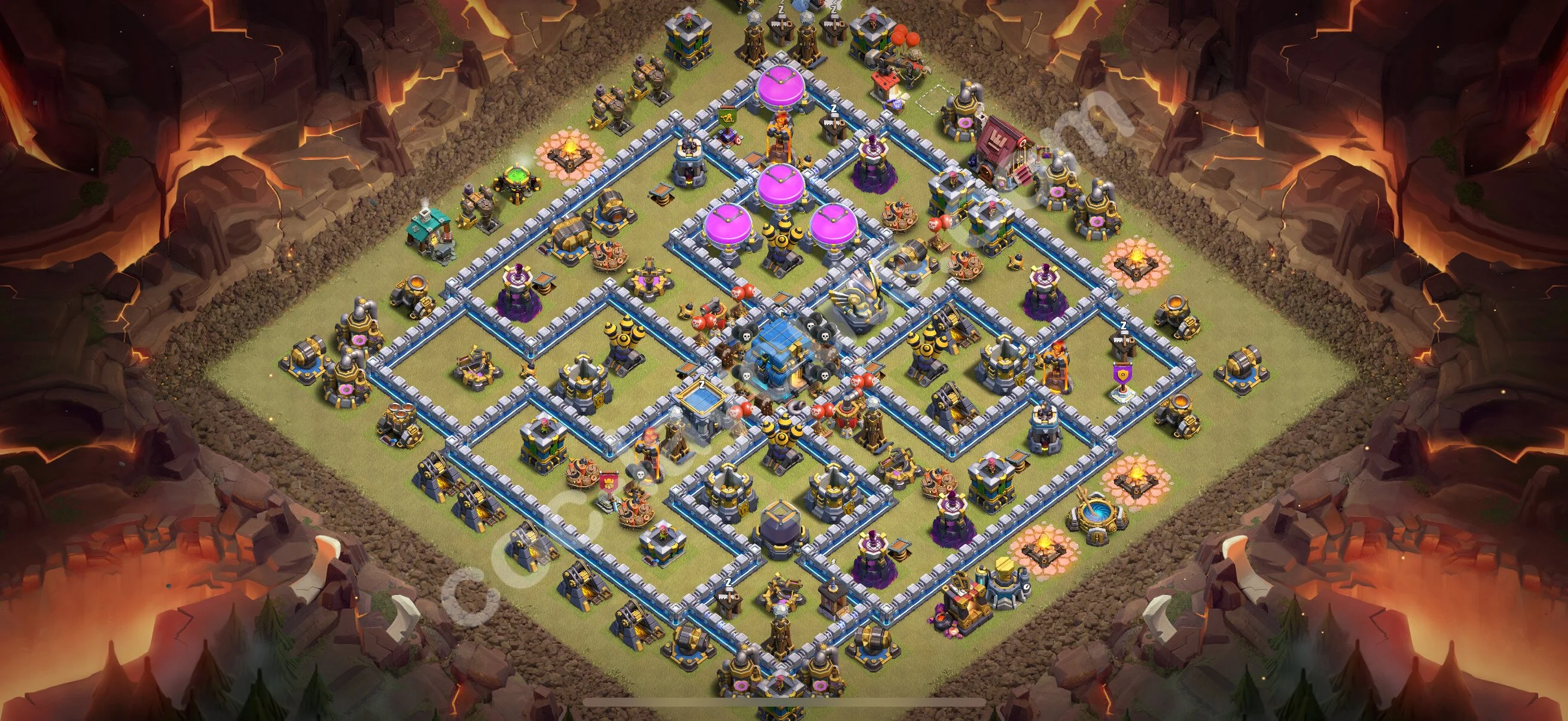 Top War Base TH12 with Link, Anti Air / Electro Dragon - CWL Defence Plan 2026 - Clash of Clans - (#180) — Война BH12