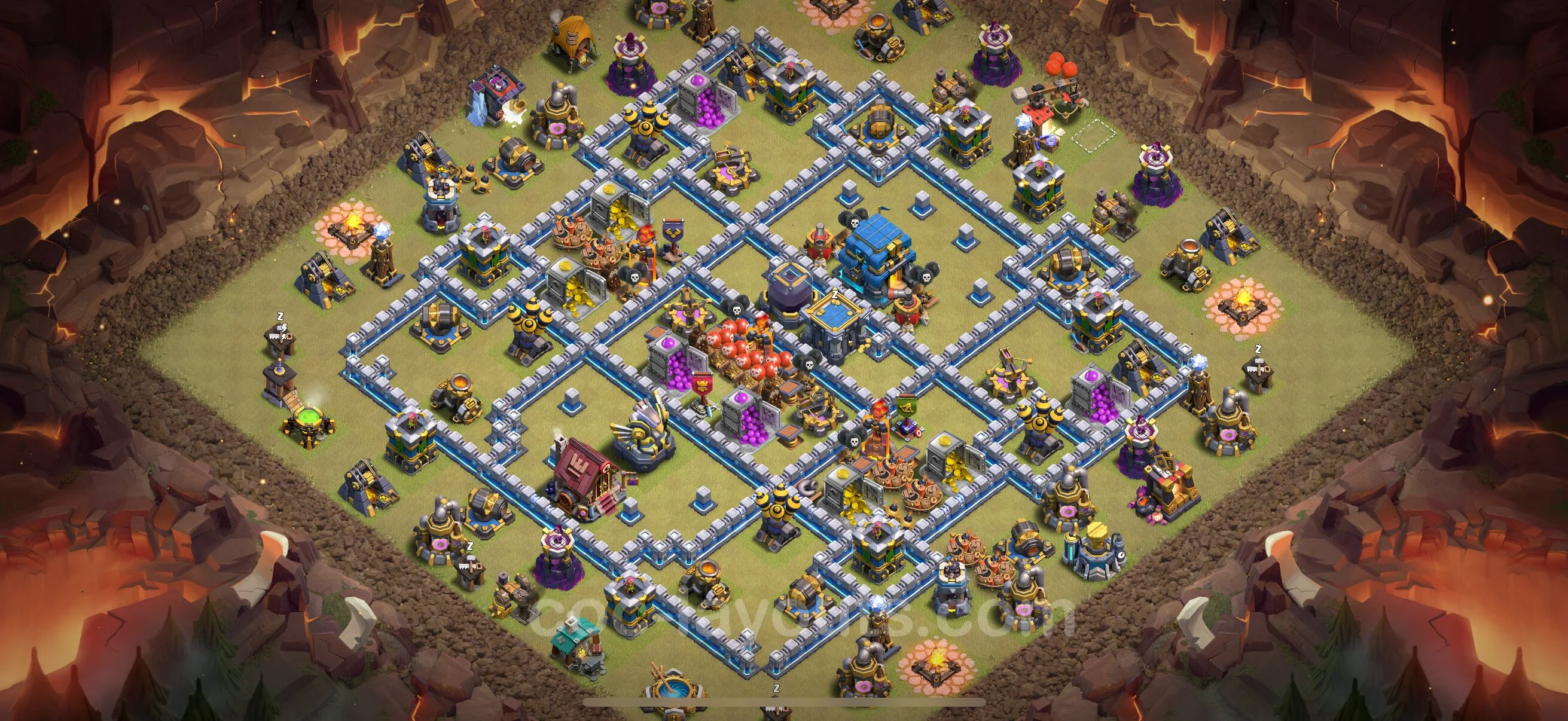 Top War Base TH12 with Link, Legend League, Anti Everything - CWL Defence Plan - Clash of Clans - (#184) — Війна BH12