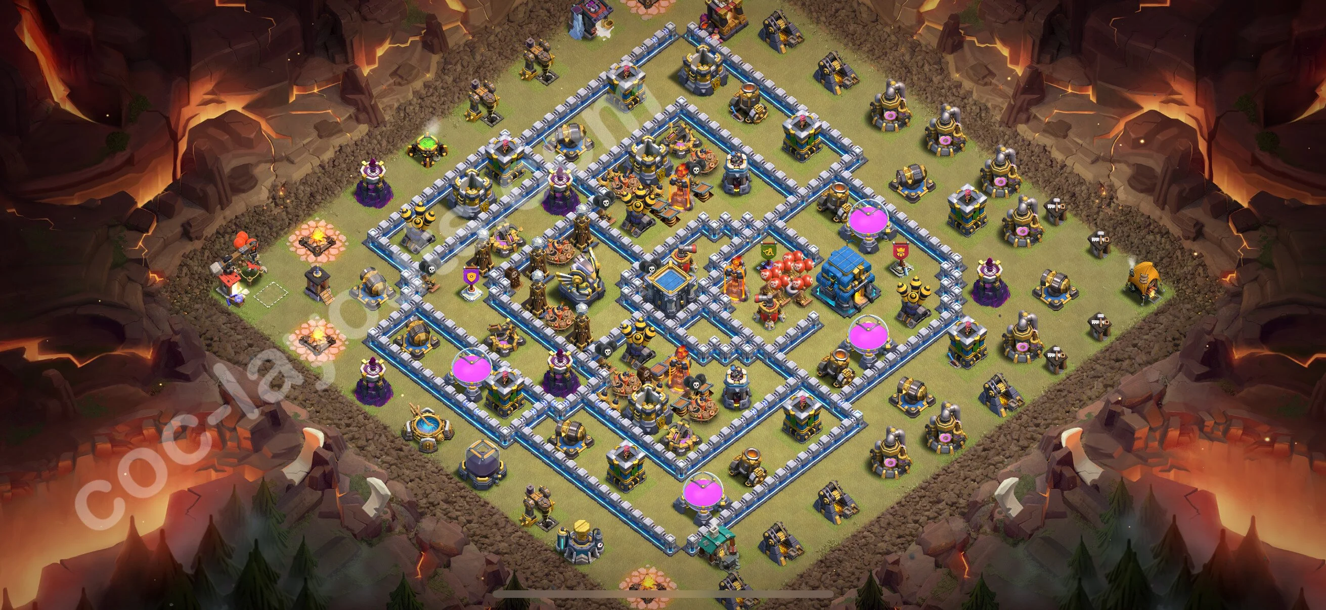 Top War Base TH12 with Link, Anti Everything - CWL Defence Plan 2026 - Clash of Clans - (#186) — Война BH12