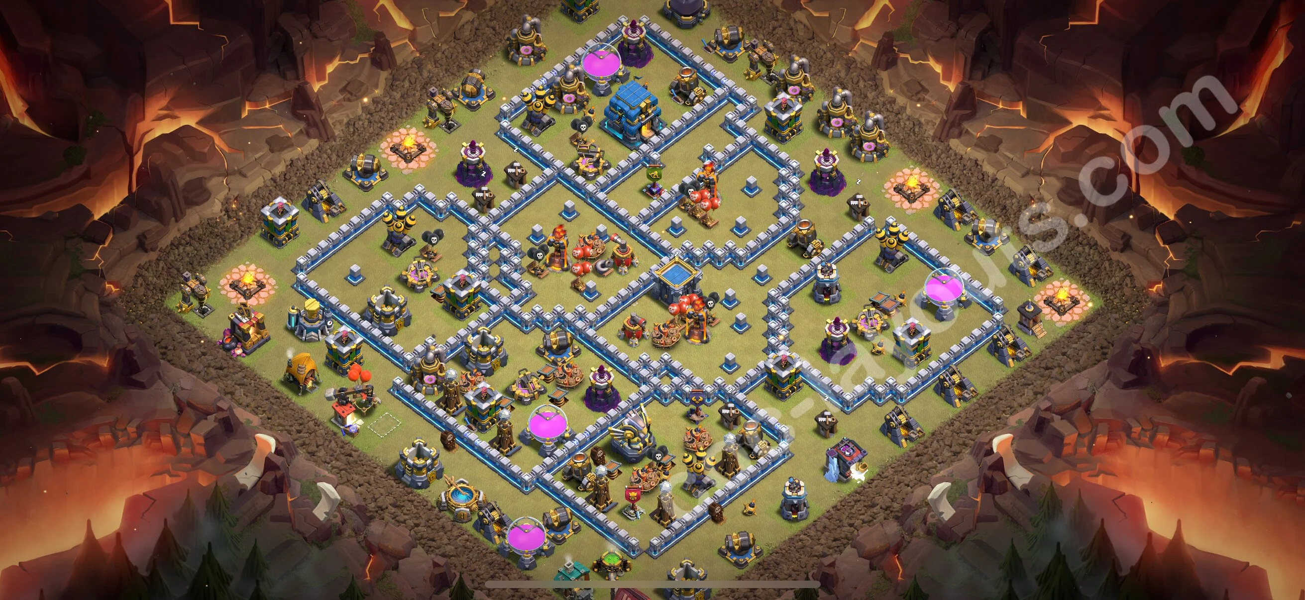 Top War Base TH12 with Link - Anti 3 Stars CWL Plan 2026 - Clash of Clans - (#188) — Krieg BH12