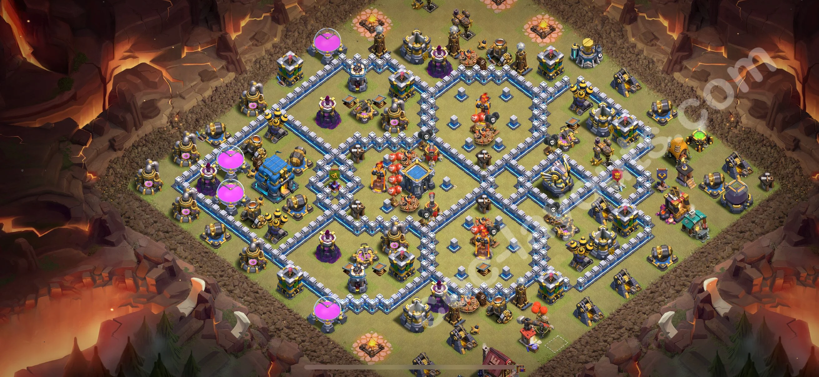 Top War Base TH12 with Link, Anti Everything - Anti 3 Stars CWL Plan 2026 - Clash of Clans - (#190) — War BH12