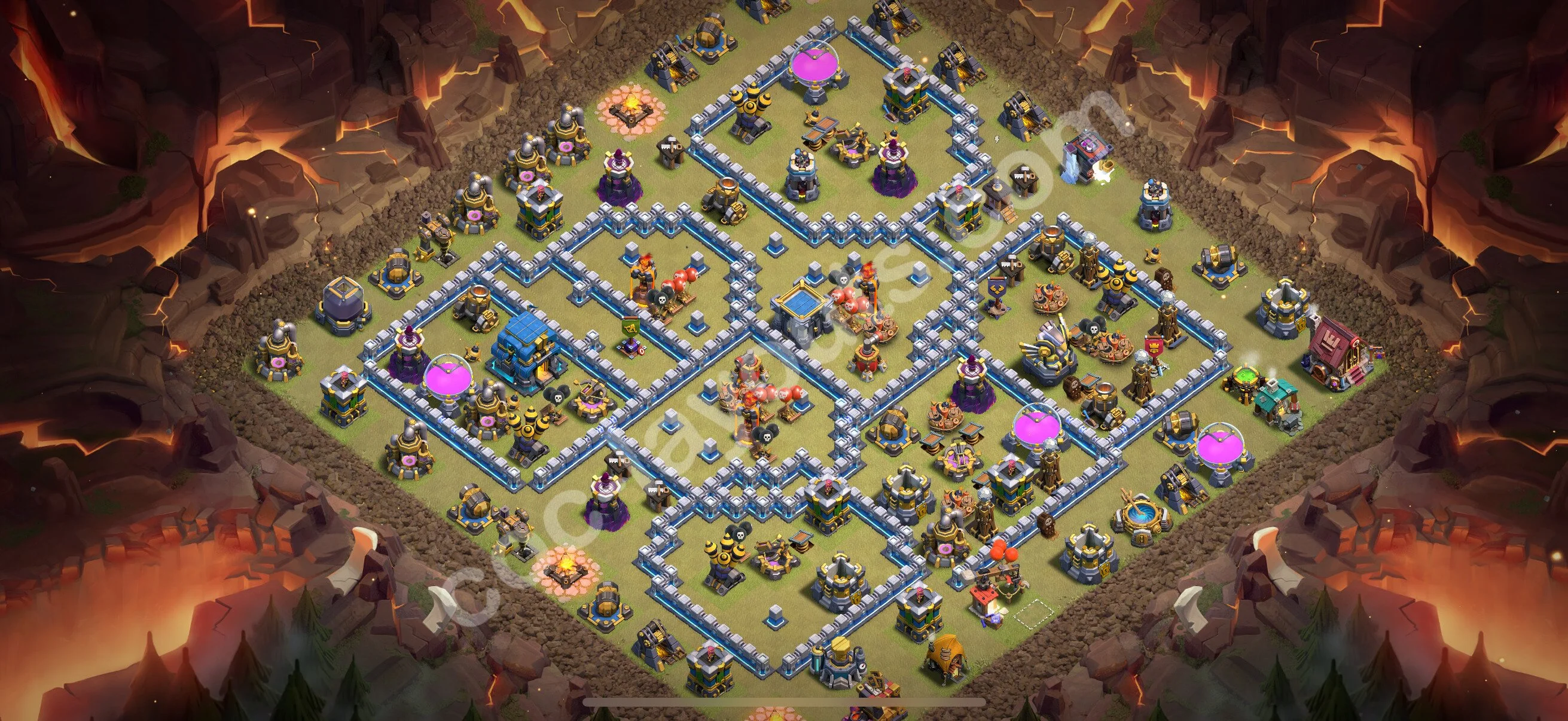Top War Base TH12 with Link, Anti Everything - Anti 3 Stars CWL Plan 2026 - Clash of Clans - (#193) — Guerre BH12