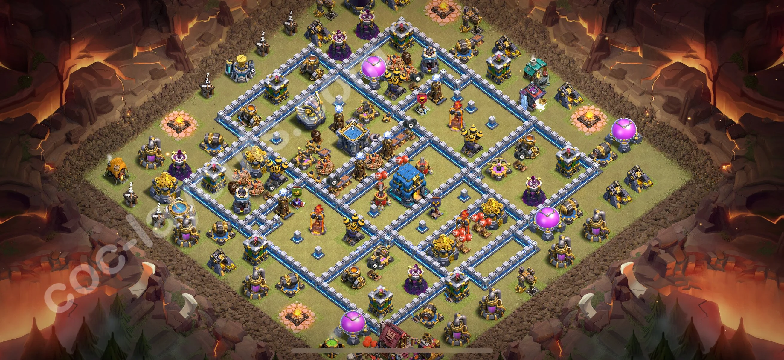 Top War Base TH12 with Link, Anti Everything - Anti 3 Stars CWL Plan 2026 - Clash of Clans - (#194) — Krieg BH12