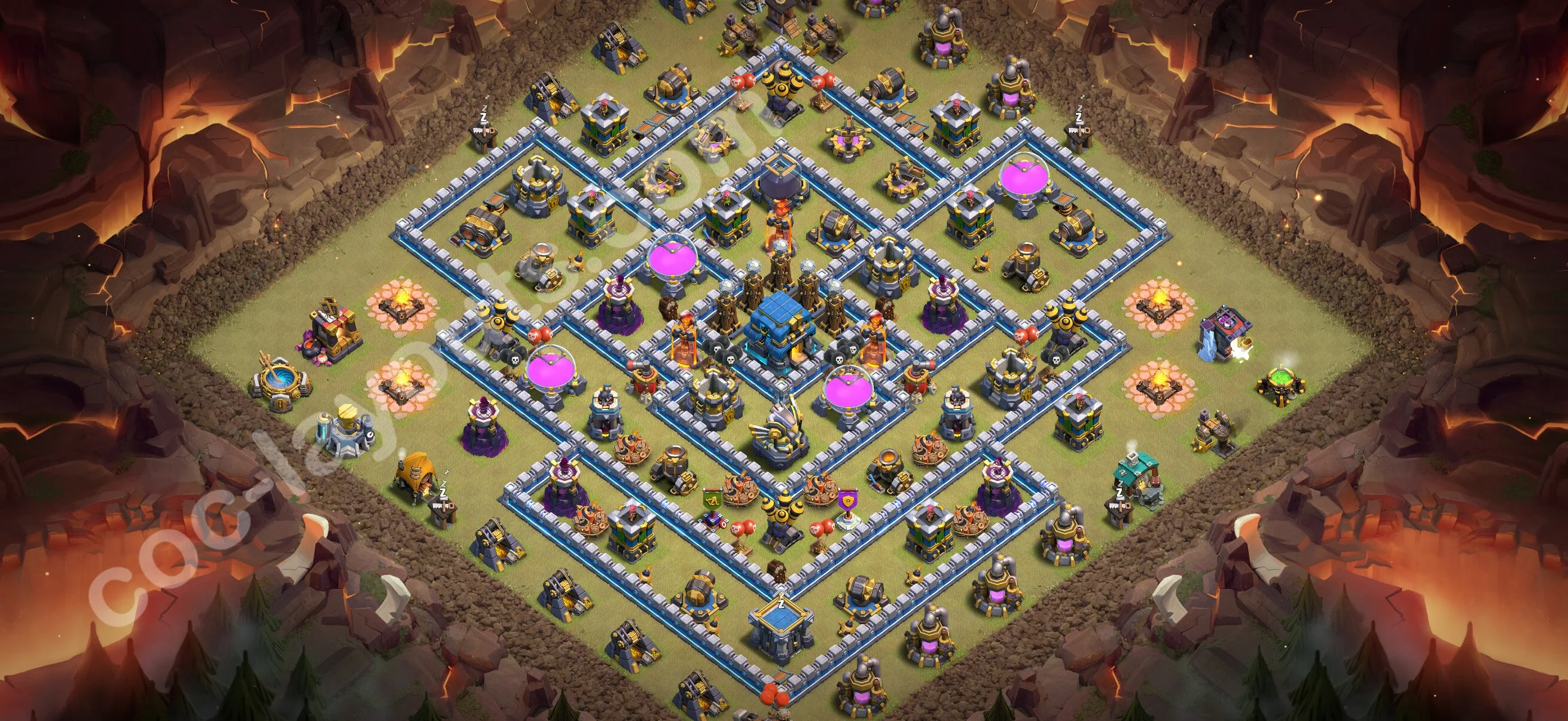 Top War Base TH12 with Link, Anti Everything - CWL Defence Plan 2026 - Clash of Clans - (#206) — Війна BH12