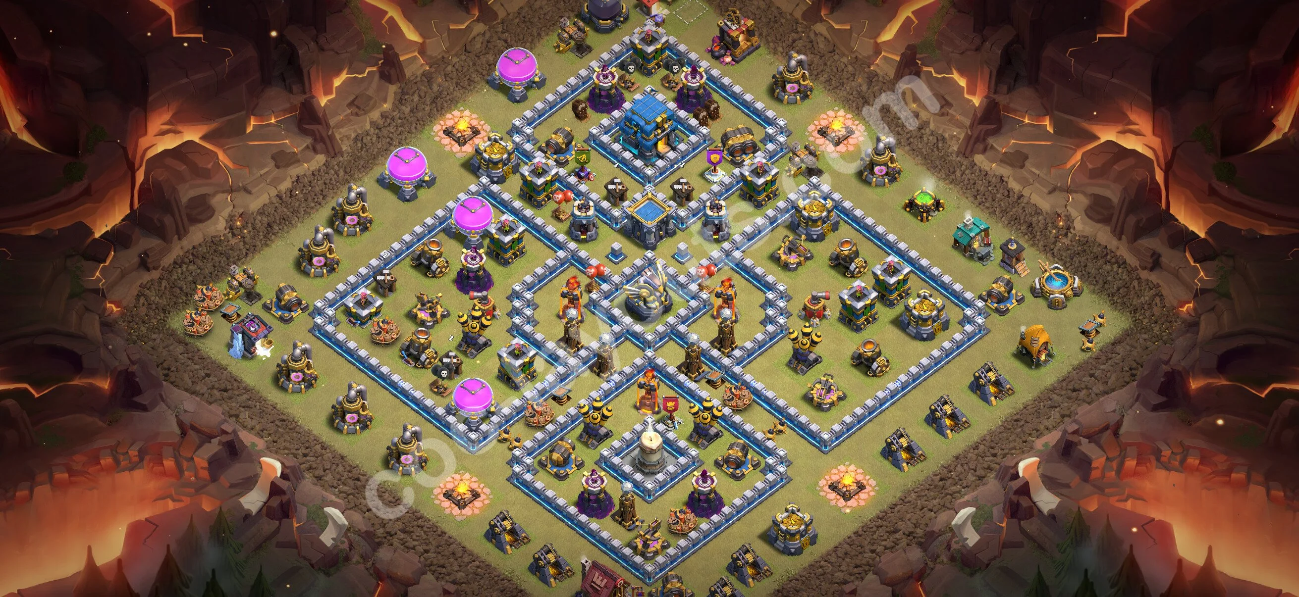 Top War Base TH12 with Link - Anti 2 Stars CWL Plan 2026 - Clash of Clans - (#209) — War BH12
