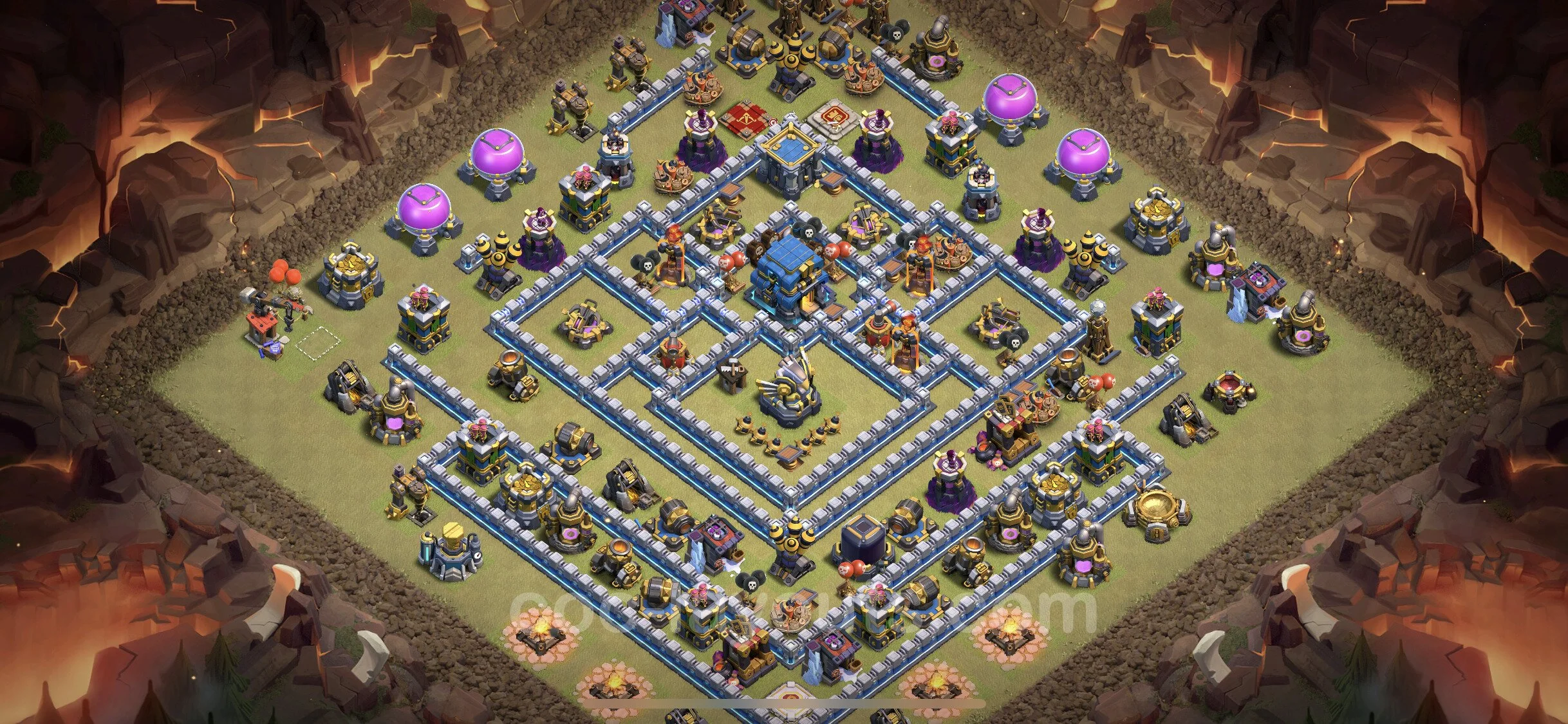 Top War Base TH12 with Link, Legend League - Anti 2 Stars CWL Plan - Clash of Clans - (#67) — Krieg BH12