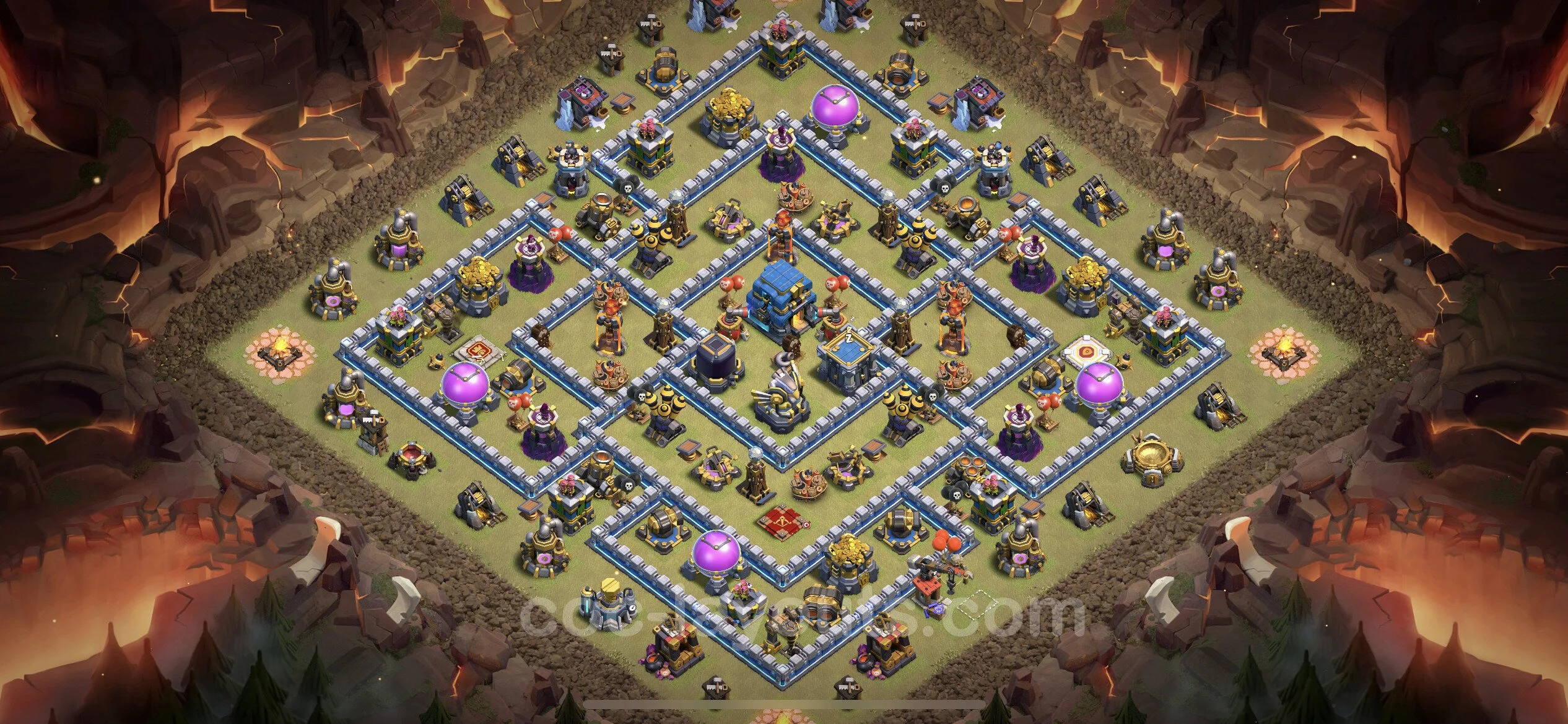 Top War Base TH12 with Link, Legend League - CWL Defence Plan - Clash of Clans - (#70) — Wojna BH12