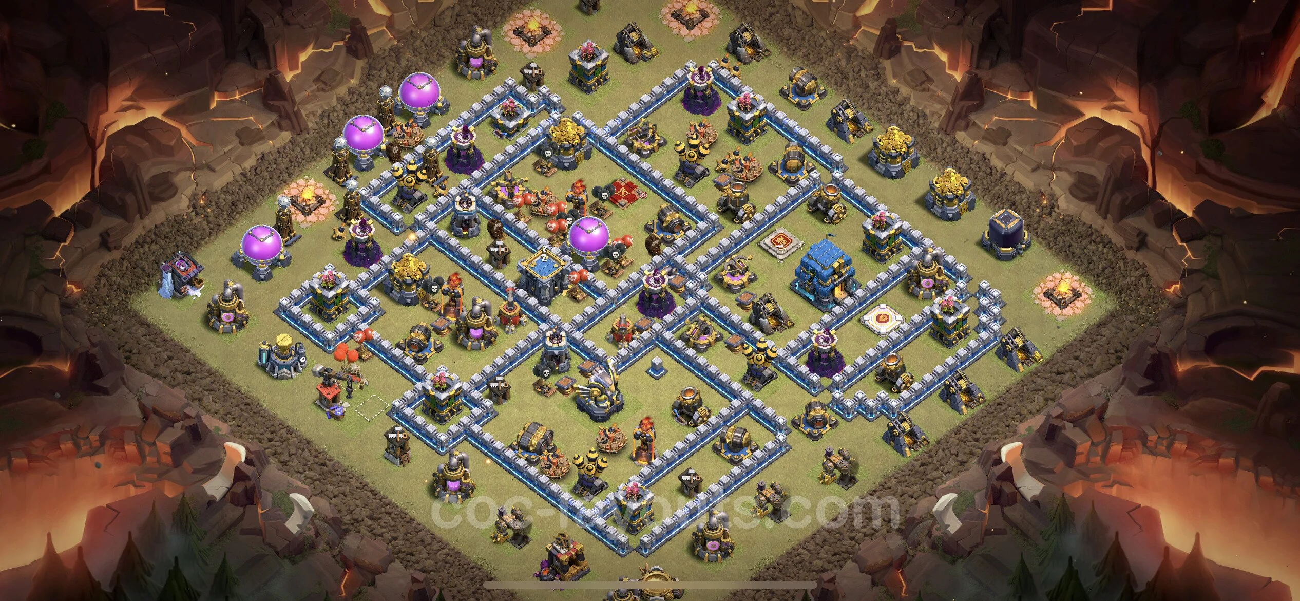 Top War Base TH12 with Link, Anti Everything - Anti 3 Stars CWL Plan - Clash of Clans - (#78) — Война BH12