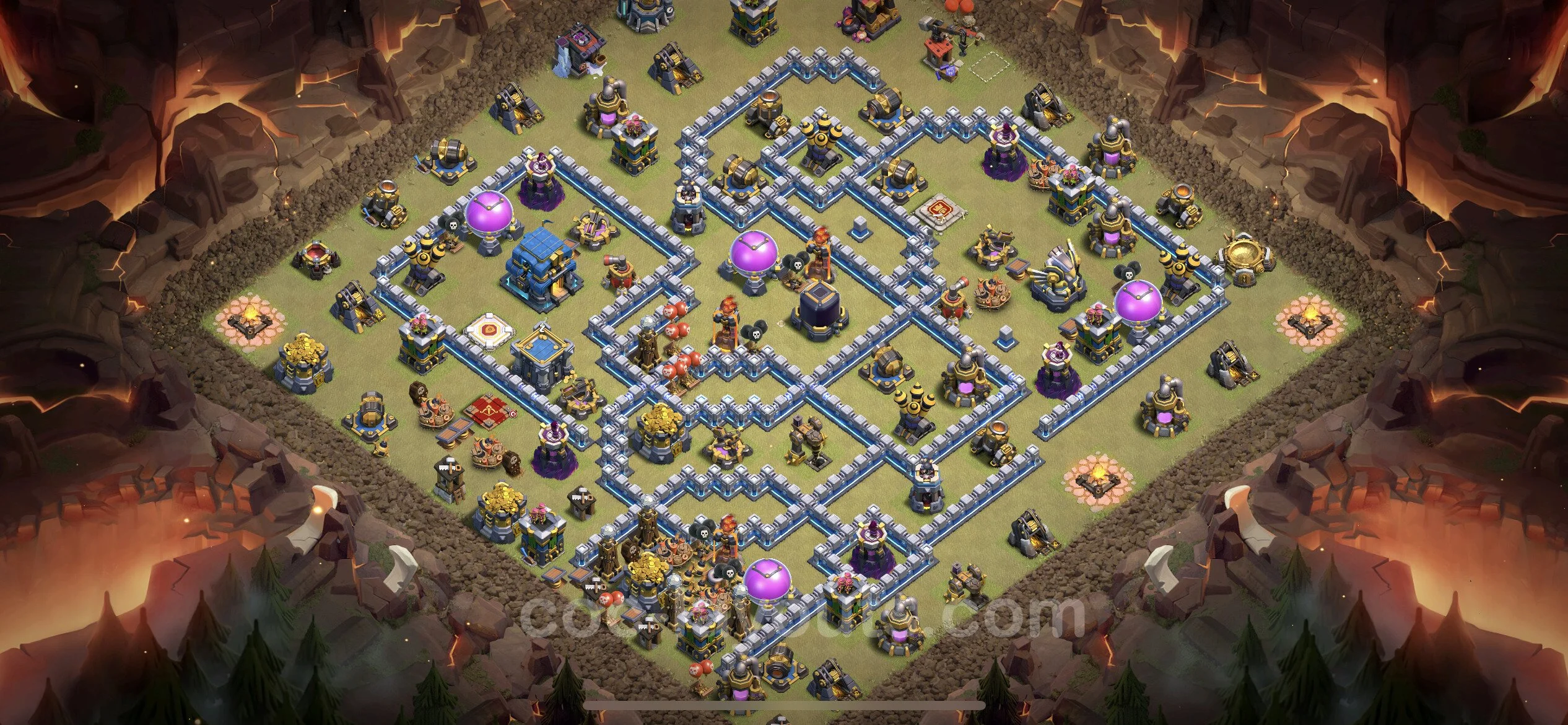 Top War Base TH12 with Link, Anti Everything - Anti 3 Stars CWL Plan - Clash of Clans - (#90) — Війна BH12