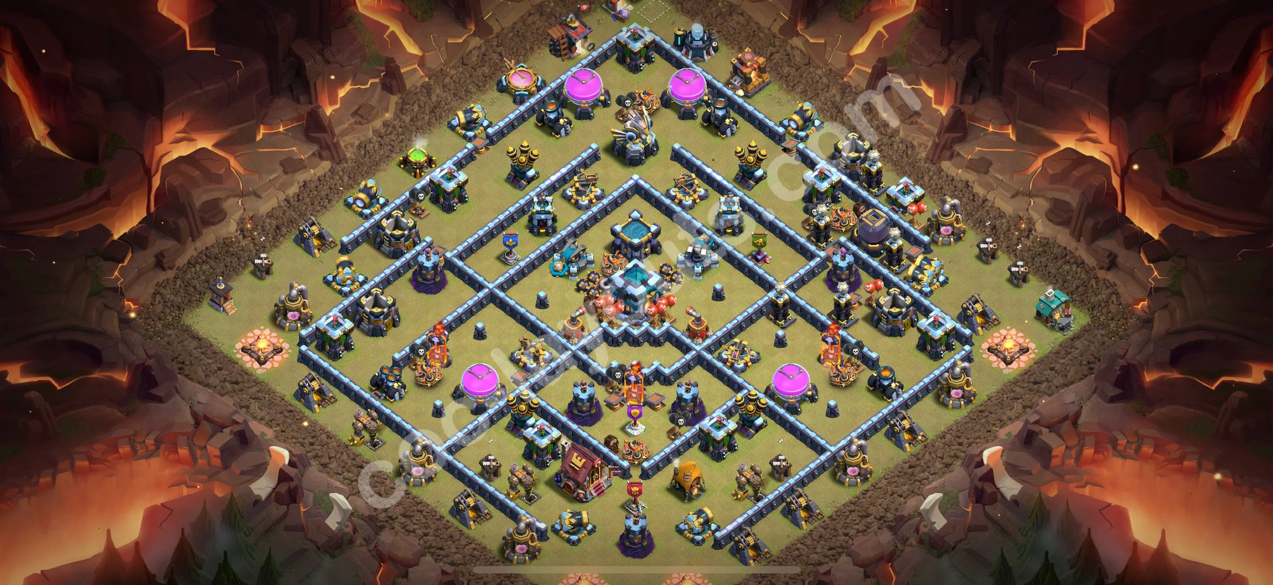 Top War Base TH13 with Link, Legend League - Anti 2 Stars CWL Plan 2026 - Clash of Clans - (#217) — Guerra BH13