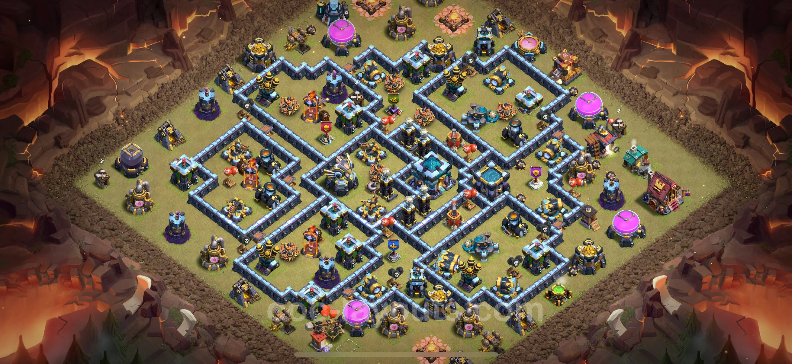 Top War Base TH13 with Link - CWL Defence Plan 2026 - Clash of Clans - (#288) — Krieg BH13