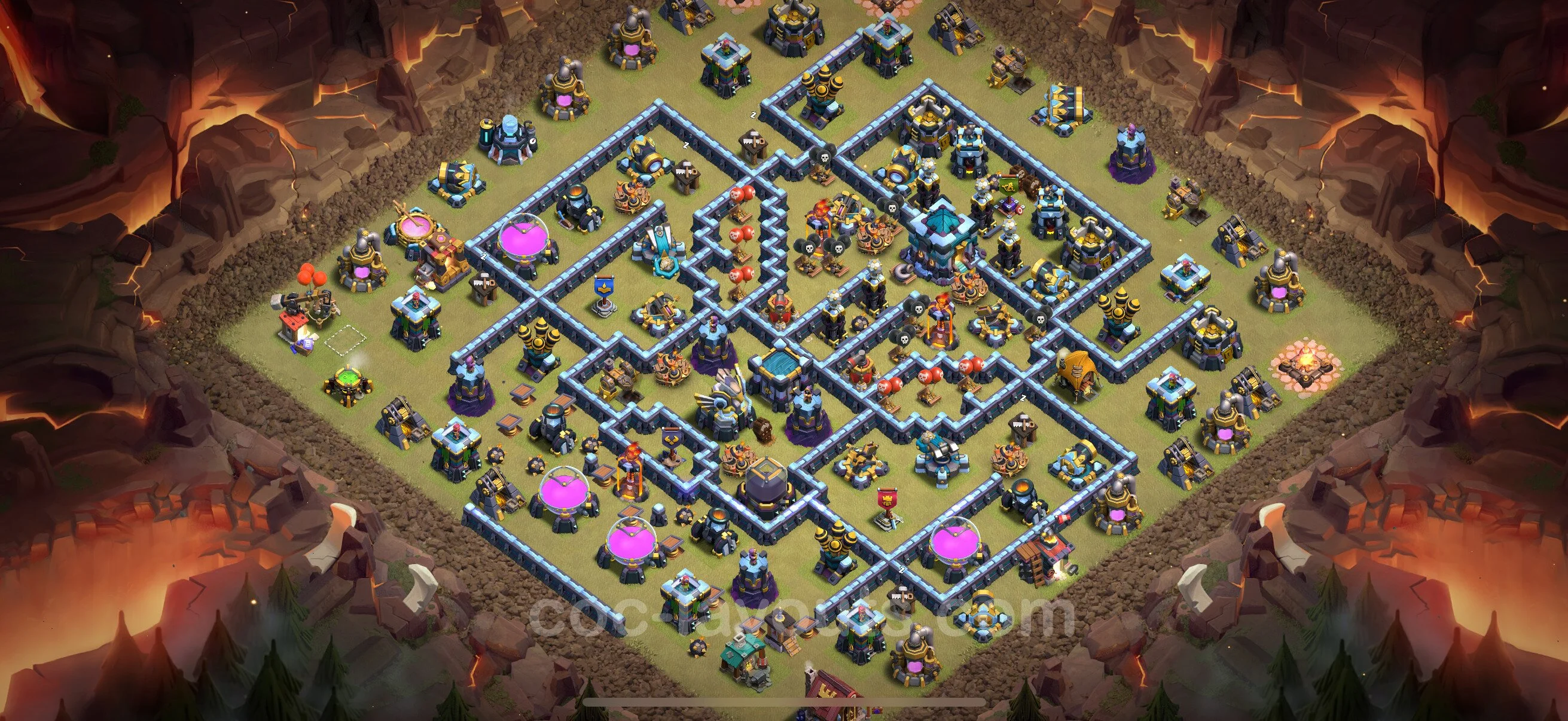 Top War Base TH13 with Link, Anti Air / Electro Dragon - Anti 3 Stars CWL Plan 2026 - Clash of Clans - (#292) — Wojna BH13