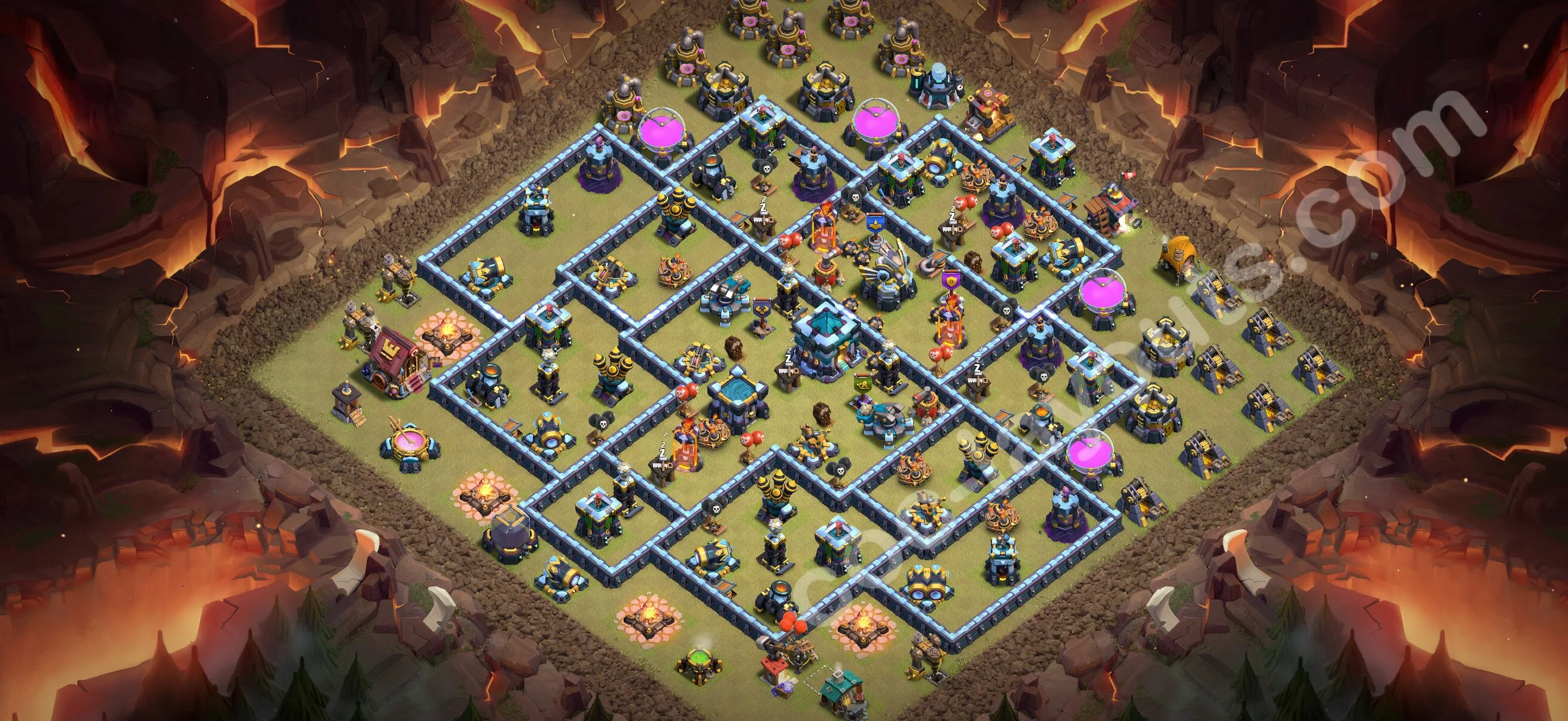 Top War Base TH13 with Link, Anti Everything - Anti 3 Stars CWL Plan 2026 - Clash of Clans - (#309) — Війна BH13