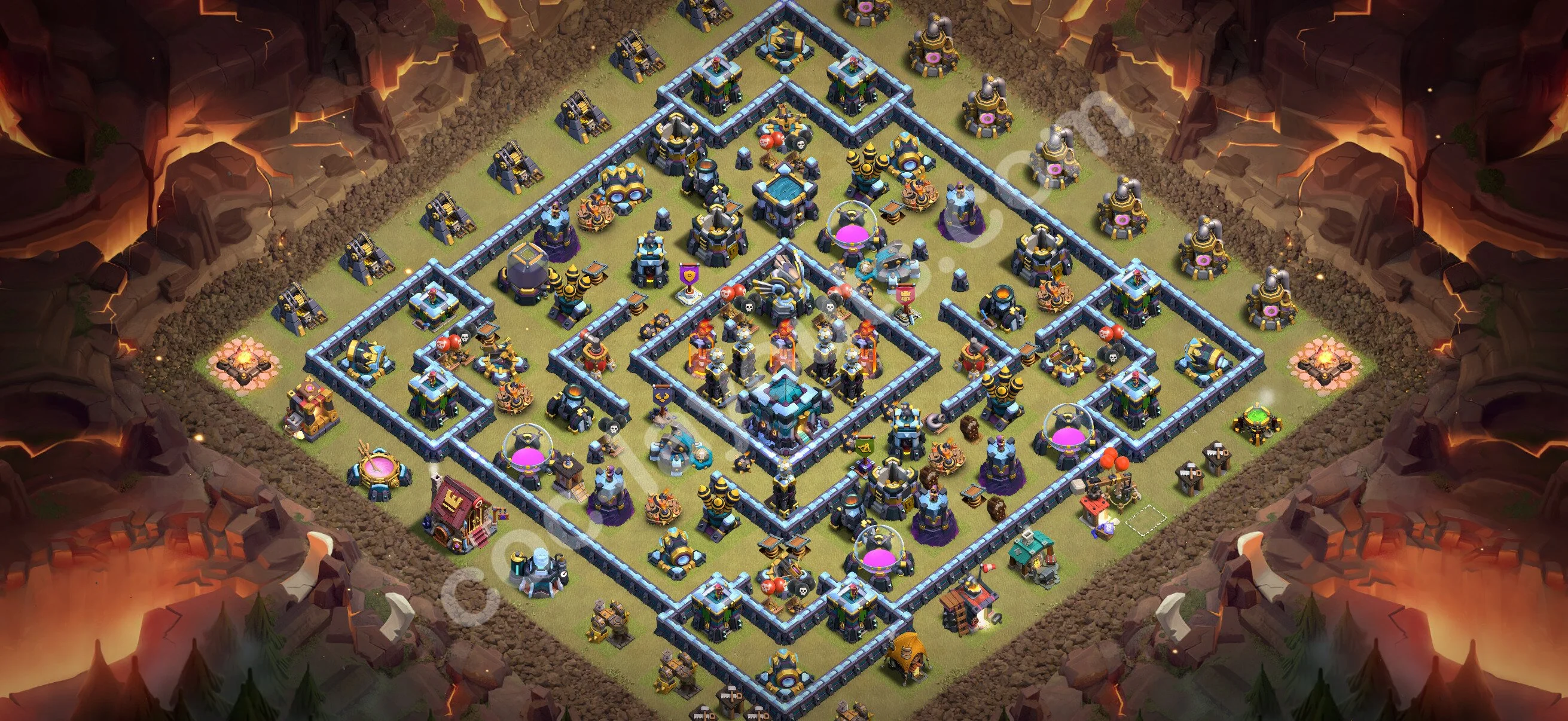 Top War Base TH13 with Link, Anti Everything - Anti 3 Stars CWL Plan 2026 - Clash of Clans - (#312) — Oorlog BH13