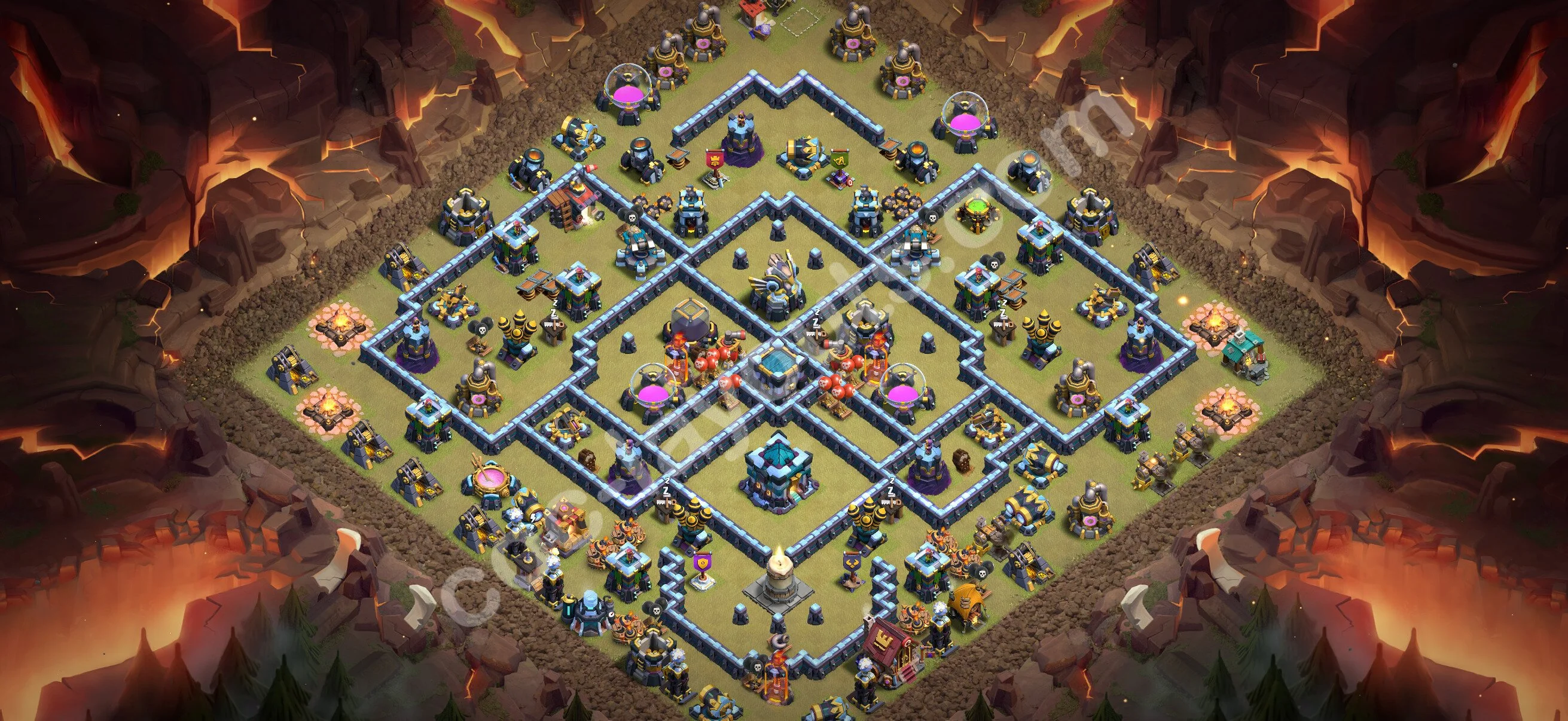 Top War Base TH13 with Link - CWL Defence Plan 2026 - Clash of Clans - (#316) — Krieg BH13