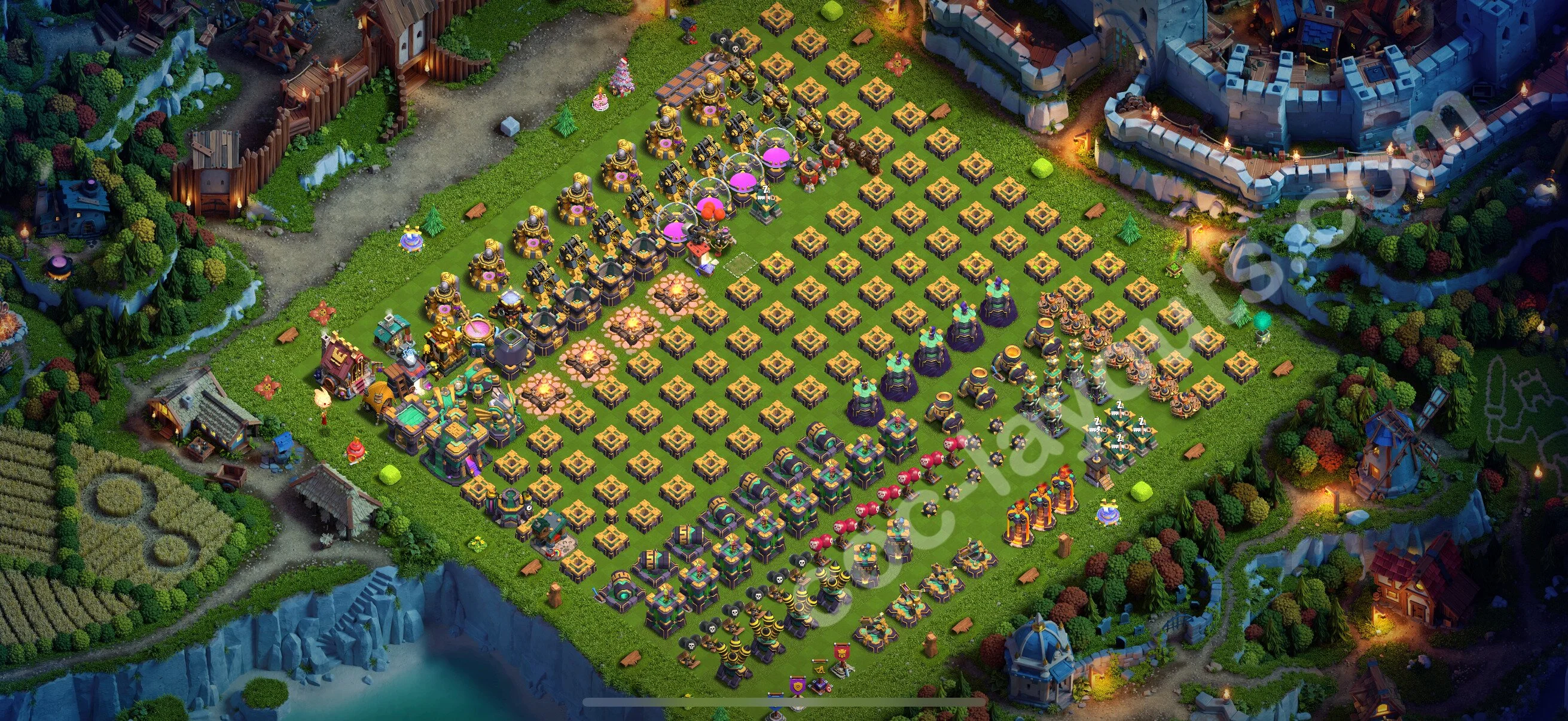Top Troll Funny Base TH14 with Link - Funny Art Plan 2026 - Clash of Clans - (#23) — Zabawa TH14