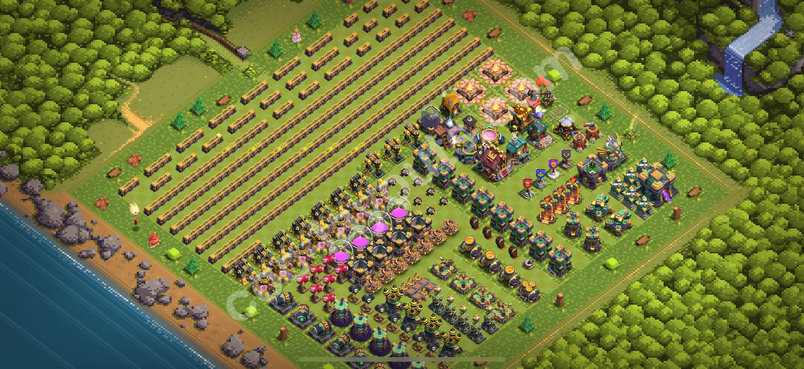 Top Troll Funny Base TH14 with Link - Funny Art Plan 2026 - Clash of Clans - (#40) — Розваги TH14
