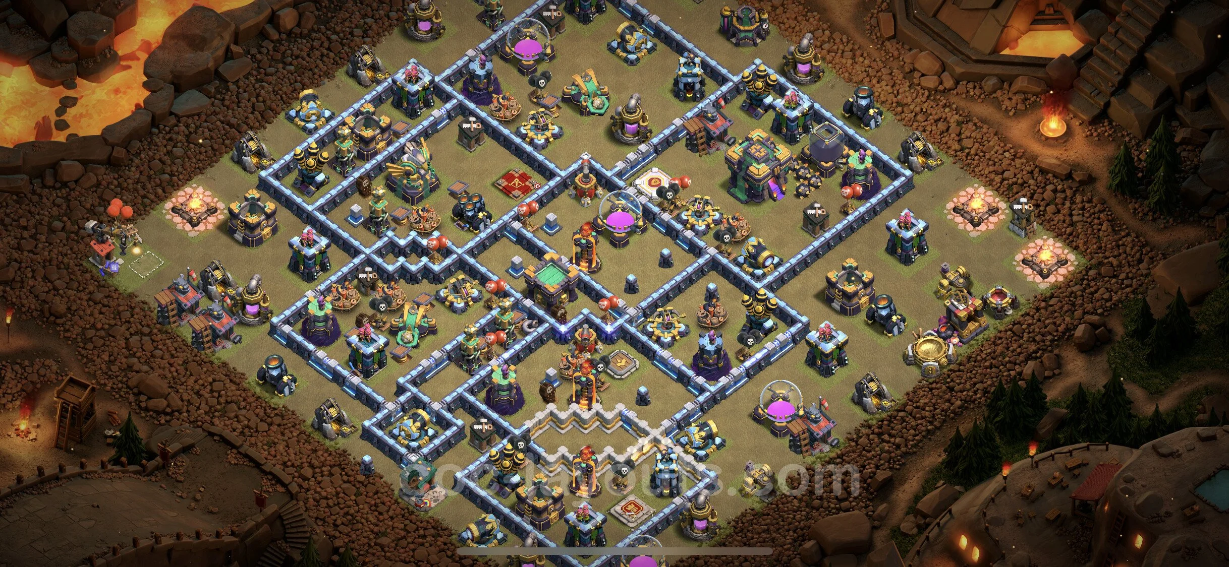 Top War Base TH14 with Link, Anti Everything - Anti 3 Stars CWL Plan - Clash of Clans - (#119) — Krieg BH14