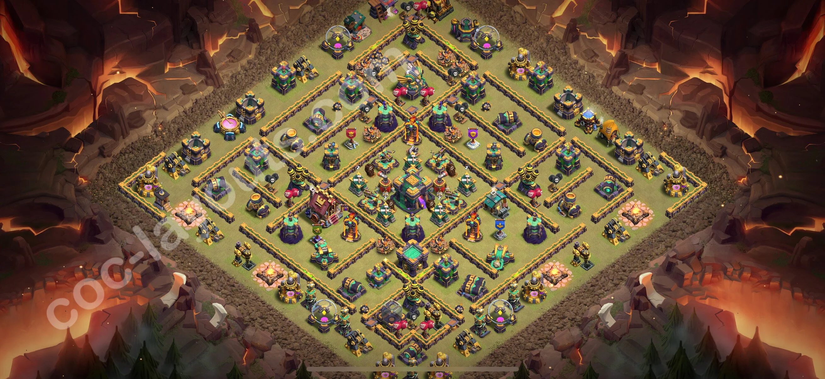 Top War Base TH14 with Link, Anti Everything - Anti 3 Stars CWL Plan 2026 - Clash of Clans - (#179) — Війна BH14
