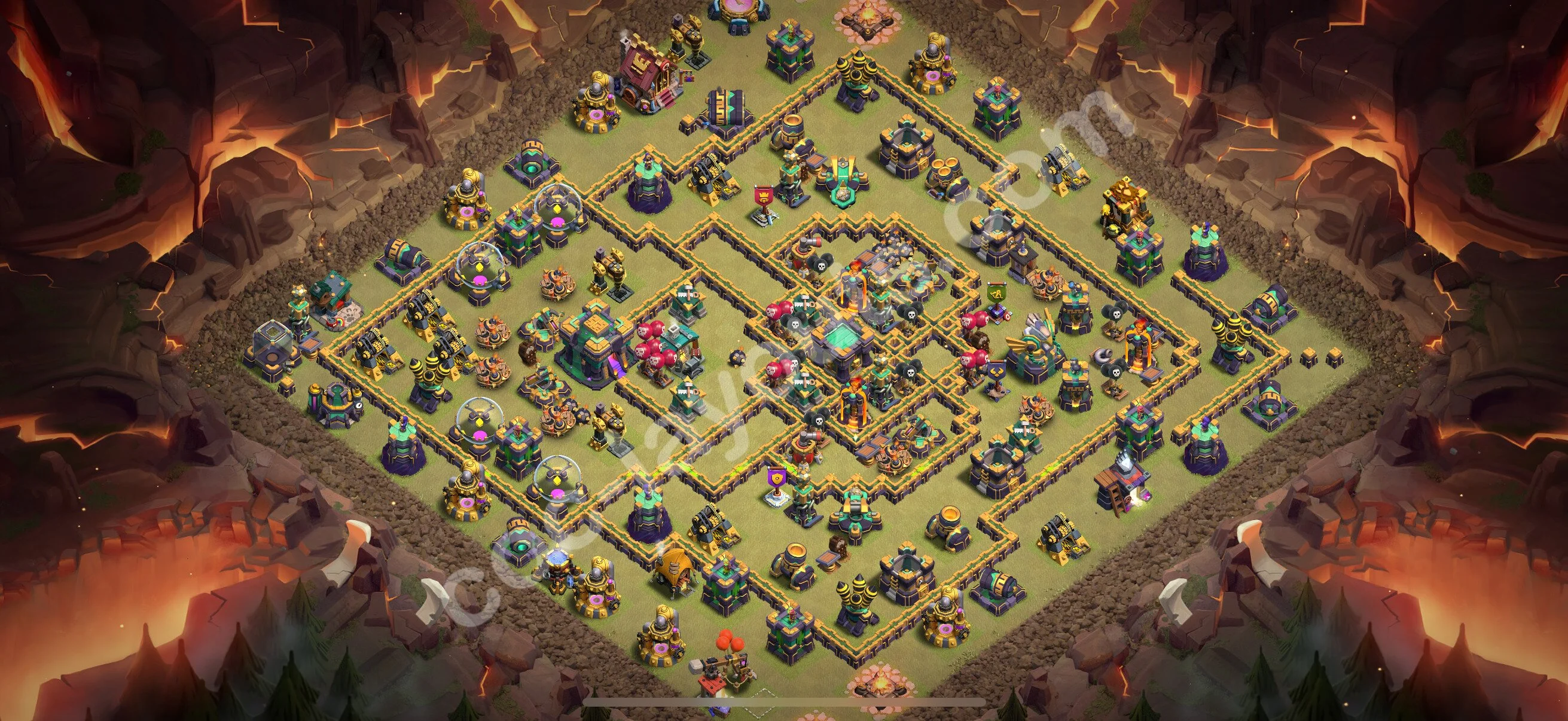 Top War Base TH14 with Link, Anti Everything - CWL Defence Plan 2026 - Clash of Clans - (#206) — वॉर BH14