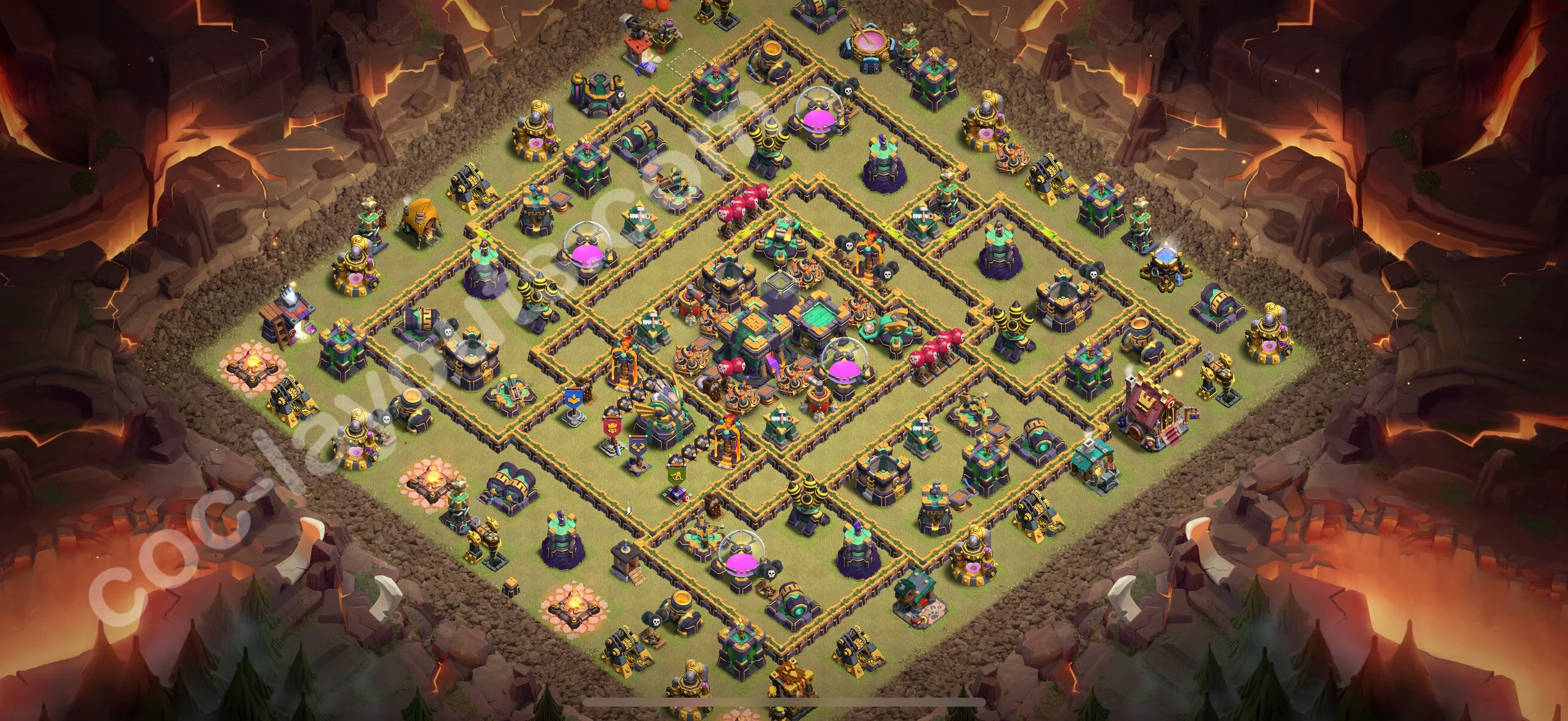 Top War Base TH14 with Link, Anti Everything - Anti 3 Stars CWL Plan 2026 - Clash of Clans - (#212) — Guerra BH14