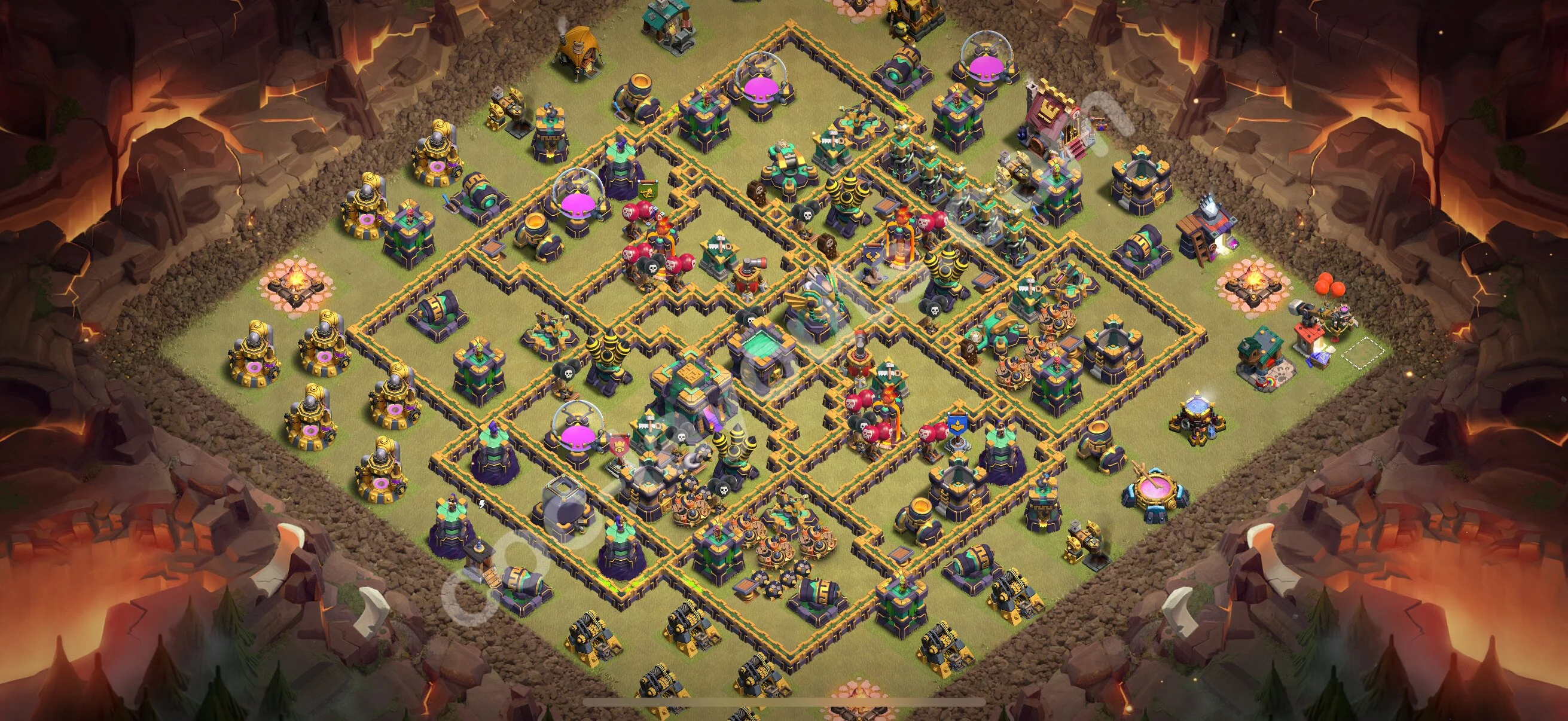 Top War Base TH14 with Link - Anti 2 Stars CWL Plan 2026 - Clash of Clans - (#217) — Krieg BH14