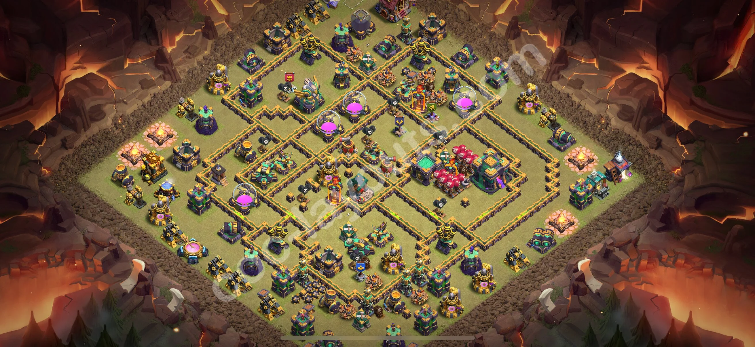 Top War Base TH14 with Link, Anti Everything - Anti 2 Stars CWL Plan 2026 - Clash of Clans - (#219) — Krieg BH14