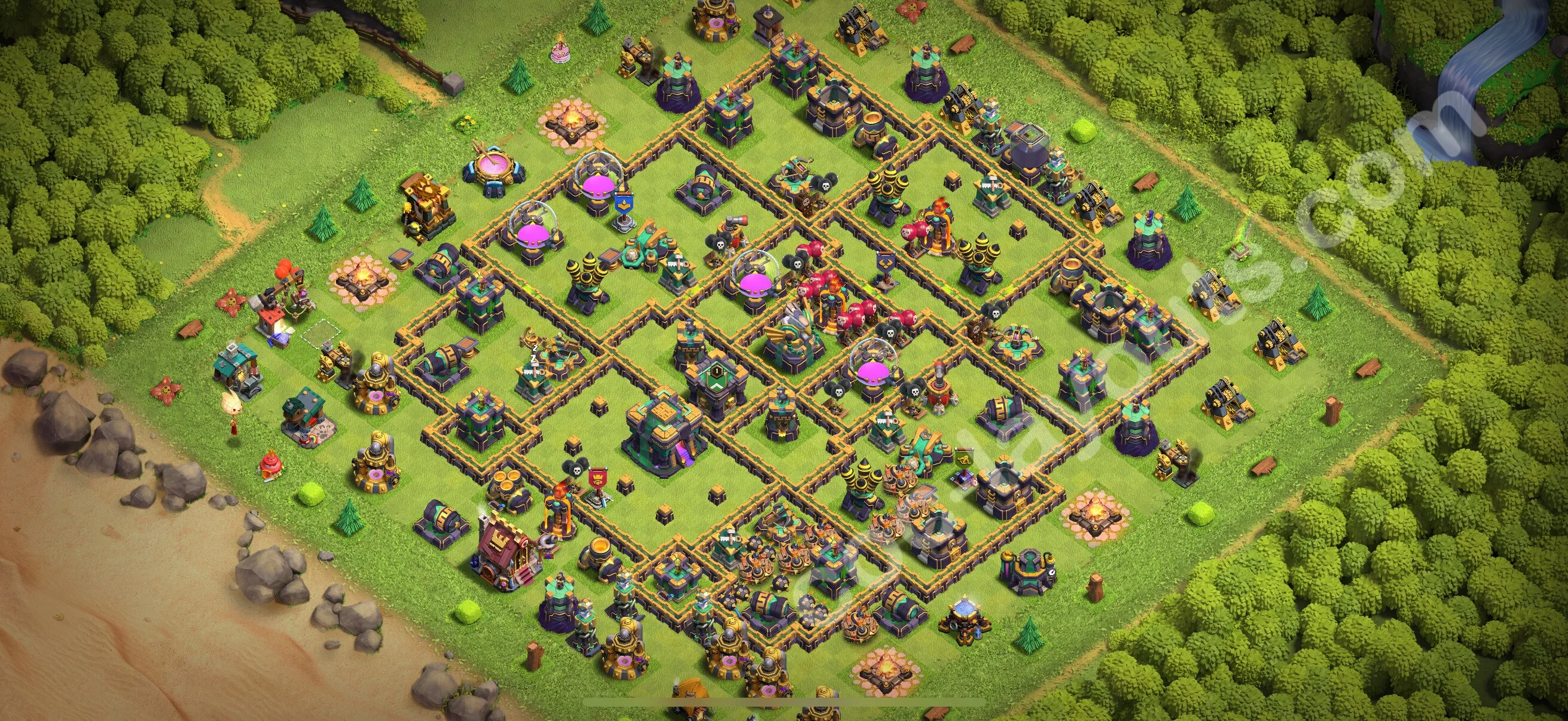 Top War Base TH14 with Link, Anti Everything - CWL Defence Plan 2026 - Clash of Clans - (#221) — Війна TH14