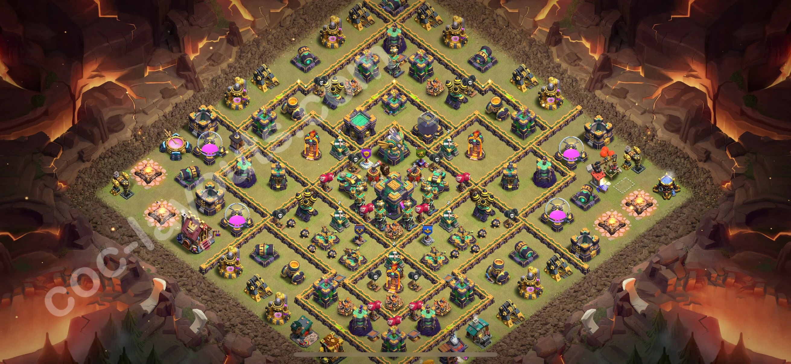 Top War Base TH14 with Link, Anti Everything - Max Levels CWL Plan 2026 - Clash of Clans - (#226) — Oorlog BH14