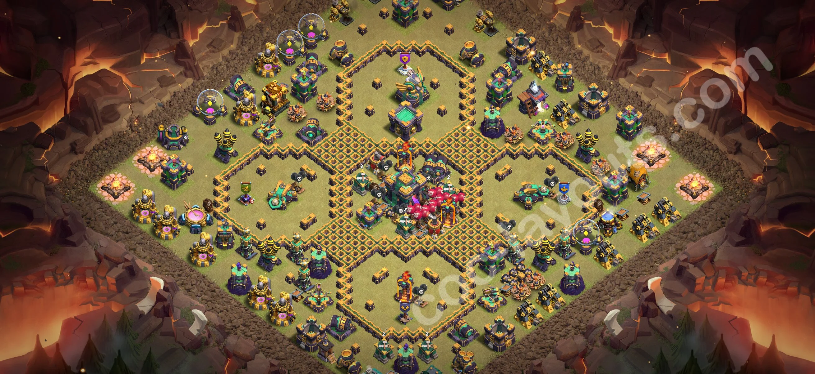 Top War Base TH14 with Link, Legend League - CWL Defence Plan 2026 - Clash of Clans - (#230) — Wojna BH14