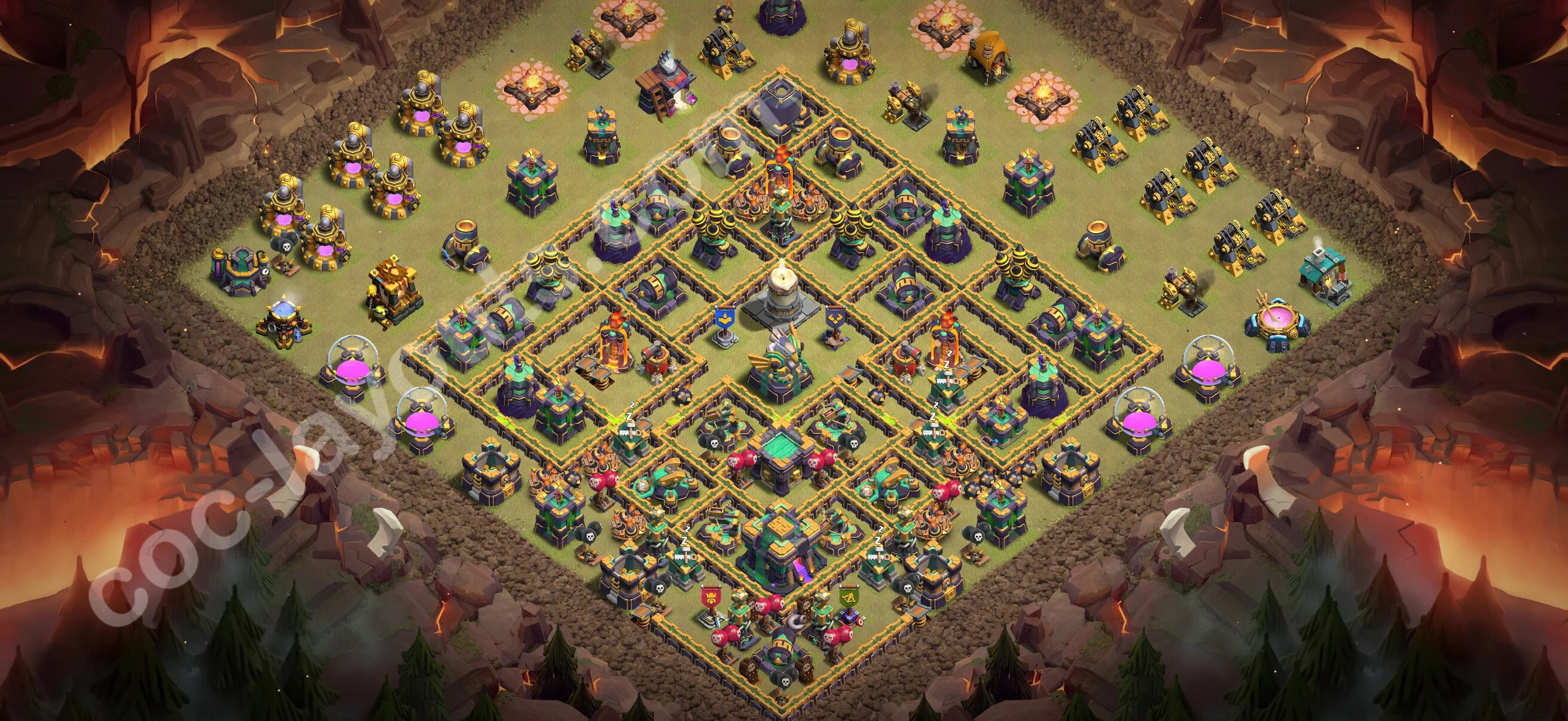 Top War Base TH14 with Link - CWL Defence Plan 2026 - Clash of Clans - (#240) — Война BH14